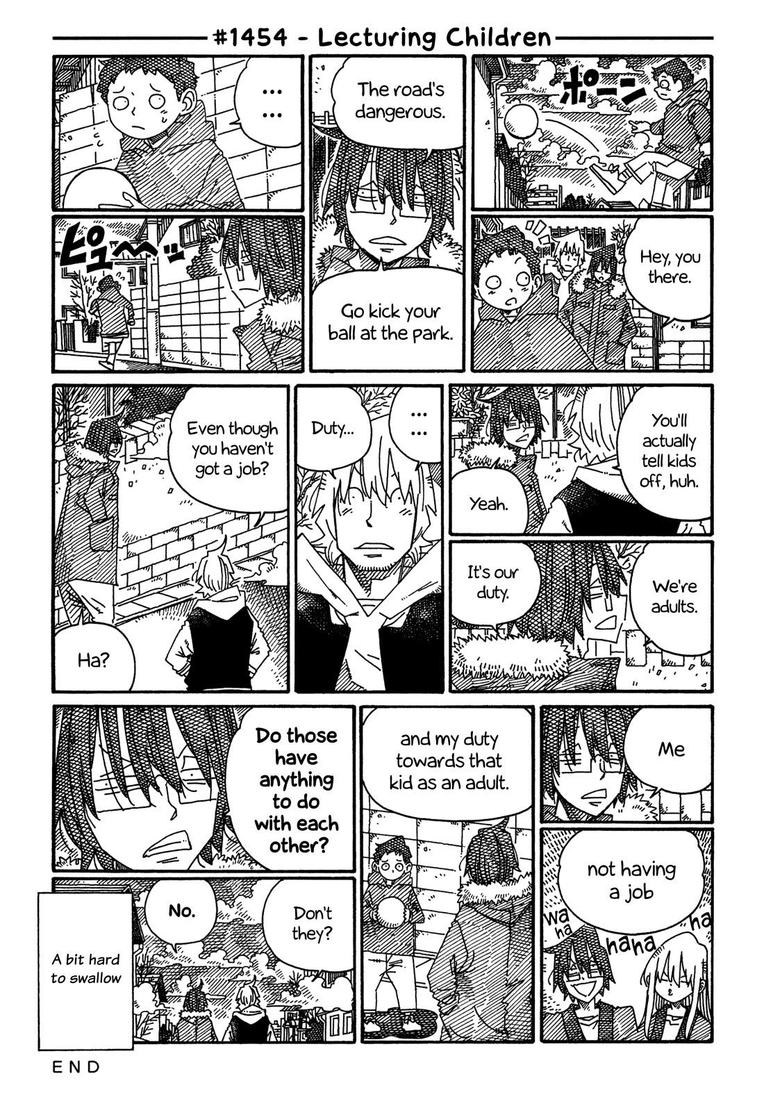 Hatarakanai Futari (The Jobless Siblings) Chapter 1454 page 1 - Chapter 1454: Lecturing Children