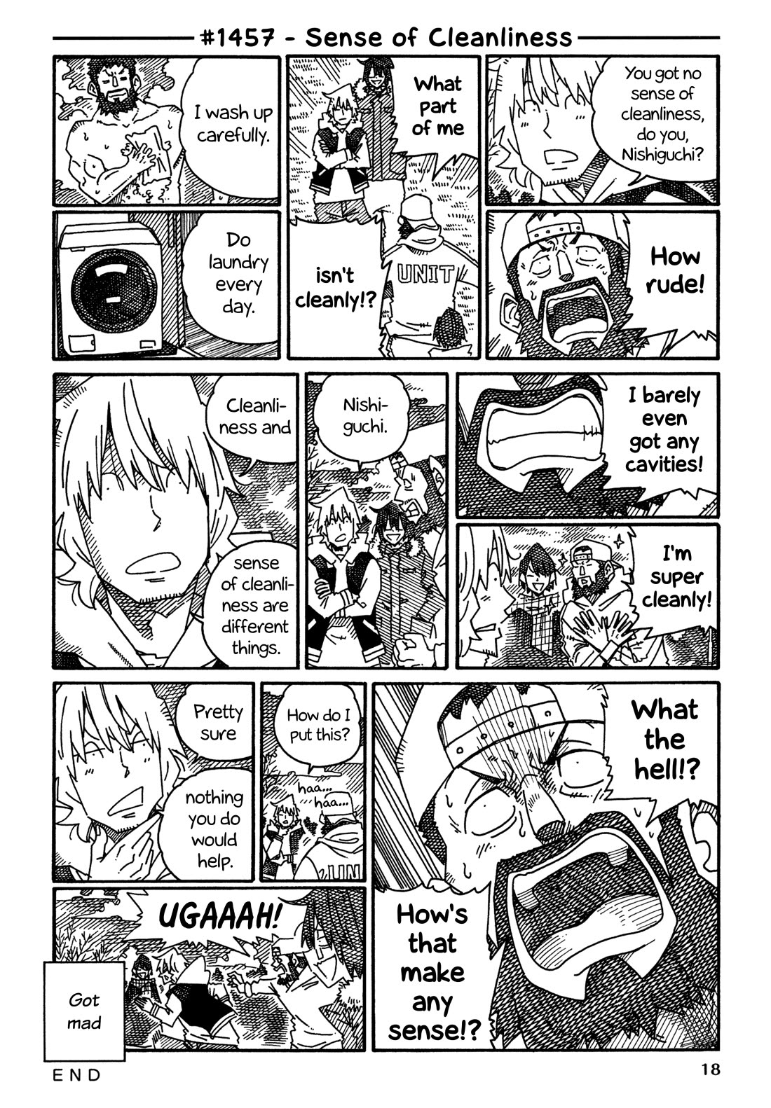 Hatarakanai Futari (The Jobless Siblings) Chapter 1457 page 1 - Chapter 1457: Sense of Cleanliness