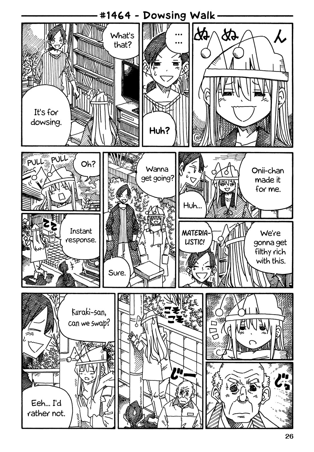Hatarakanai Futari (The Jobless Siblings) Chapter 1464 page 1 - Chapter 1464: Dowsing Walk