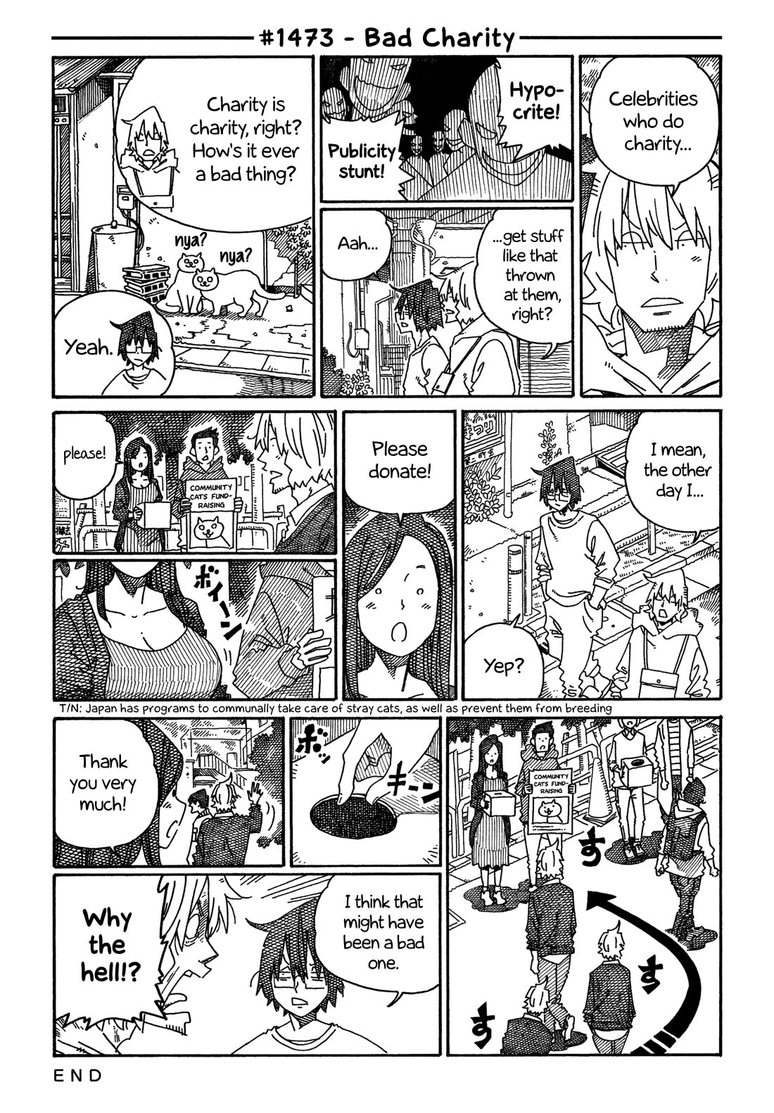 Hatarakanai Futari (The Jobless Siblings) Chapter 1473 page 1 - Chapter 1473: Bad Charity