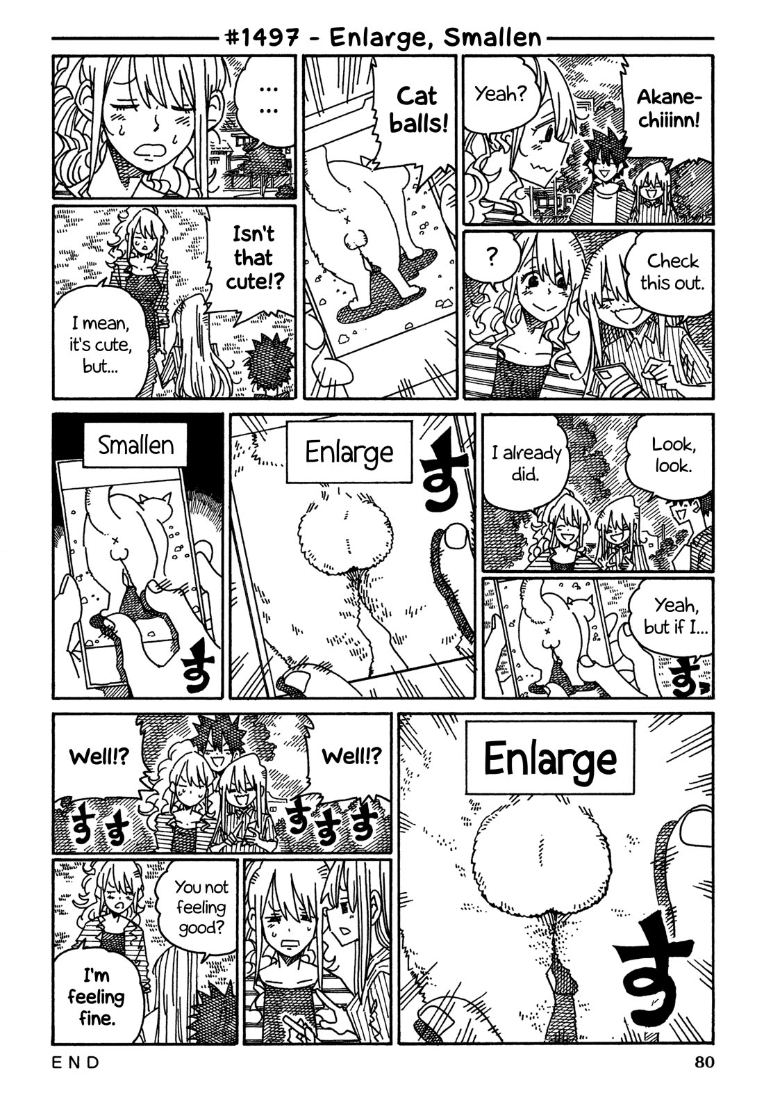 Hatarakanai Futari (The Jobless Siblings) Chapter 1497 page 1 - Chapter 1497: Enlarge, Smallen