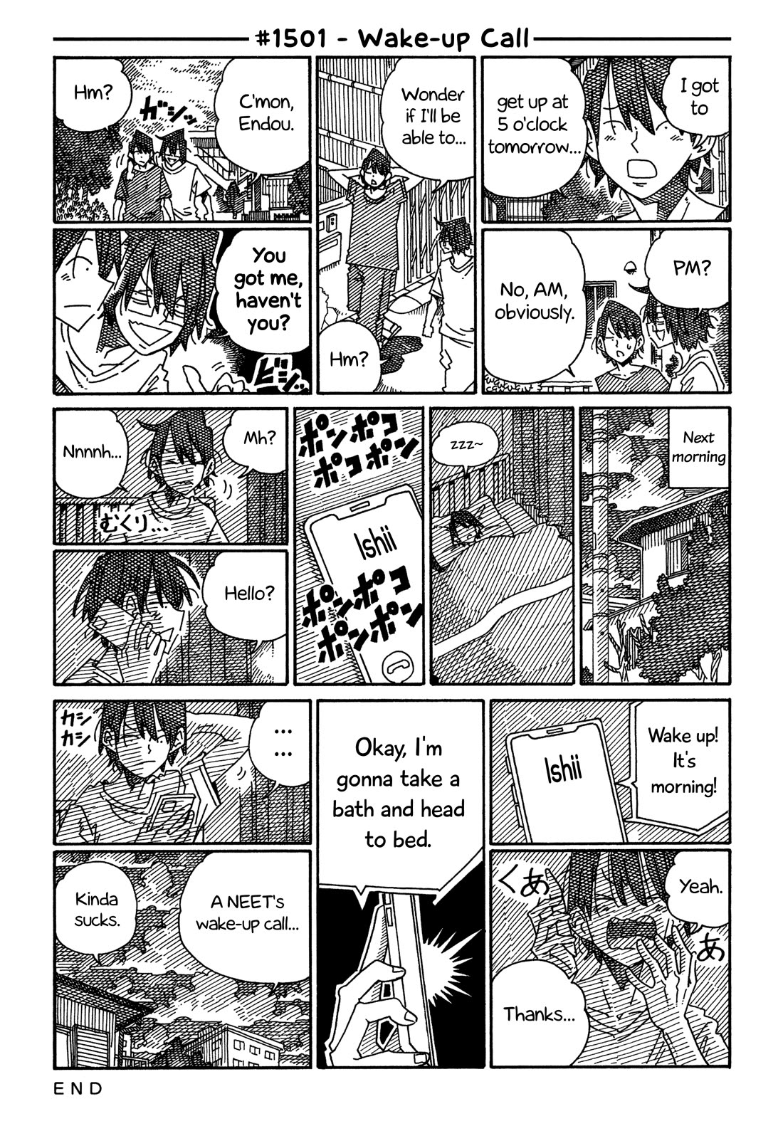 Hatarakanai Futari (The Jobless Siblings) Chapter 1501 page 1 - Chapter 1501: Wake-up Call