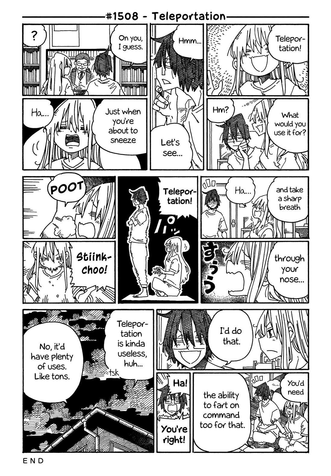 Hatarakanai Futari (The Jobless Siblings) Chapter 1508 page 1 - Chapter 1508: Teleportation