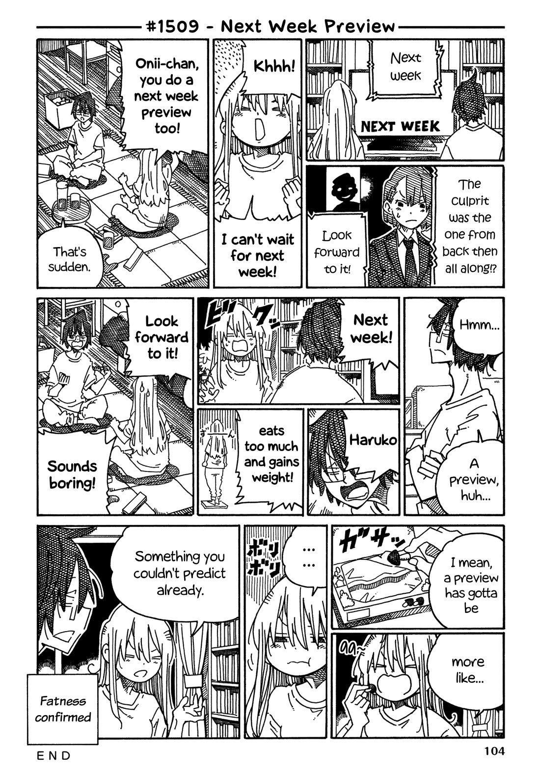 Hatarakanai Futari (The Jobless Siblings) Chapter 1509 page 1 - Chapter 1509: Next Week Preview