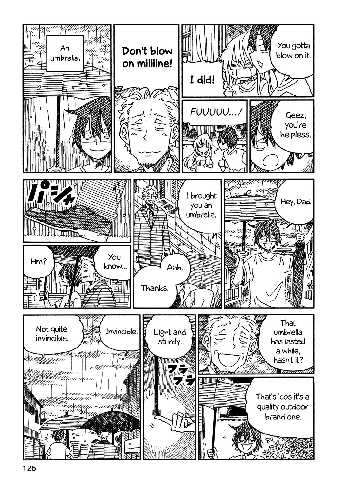 Hatarakanai Futari (The Jobless Siblings) Chapter 1513.2 page 7 - Chapter 1513.2: Mamoru and the Umbrella