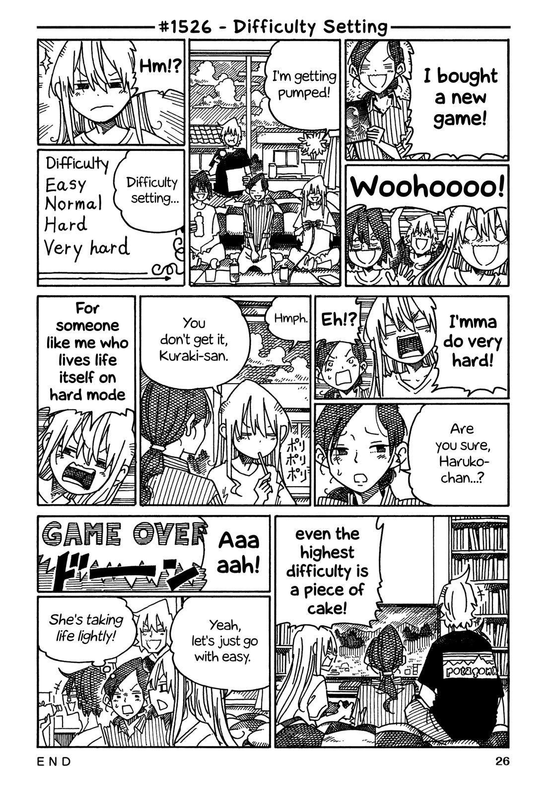 Hatarakanai Futari (The Jobless Siblings) Chapter 1526 page 1 - Chapter 1526: Difficulty Setting