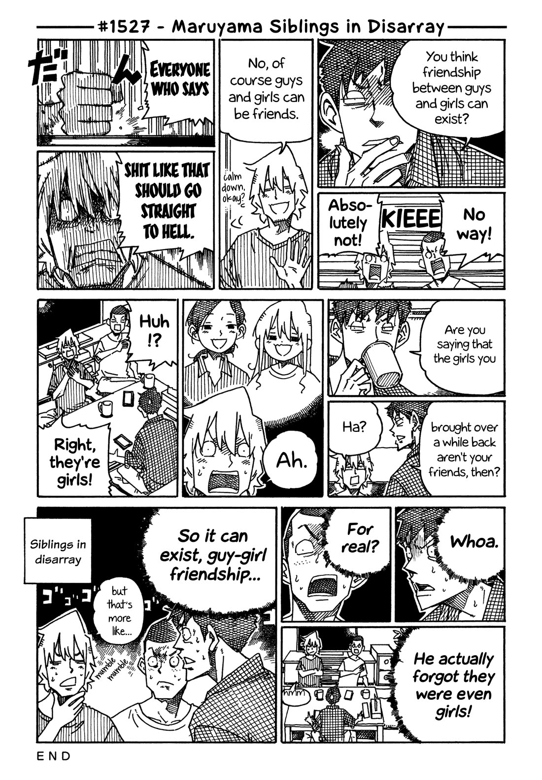Hatarakanai Futari (The Jobless Siblings) Chapter 1527 page 1 - Chapter 1527: Maruyama Siblings in Disarray