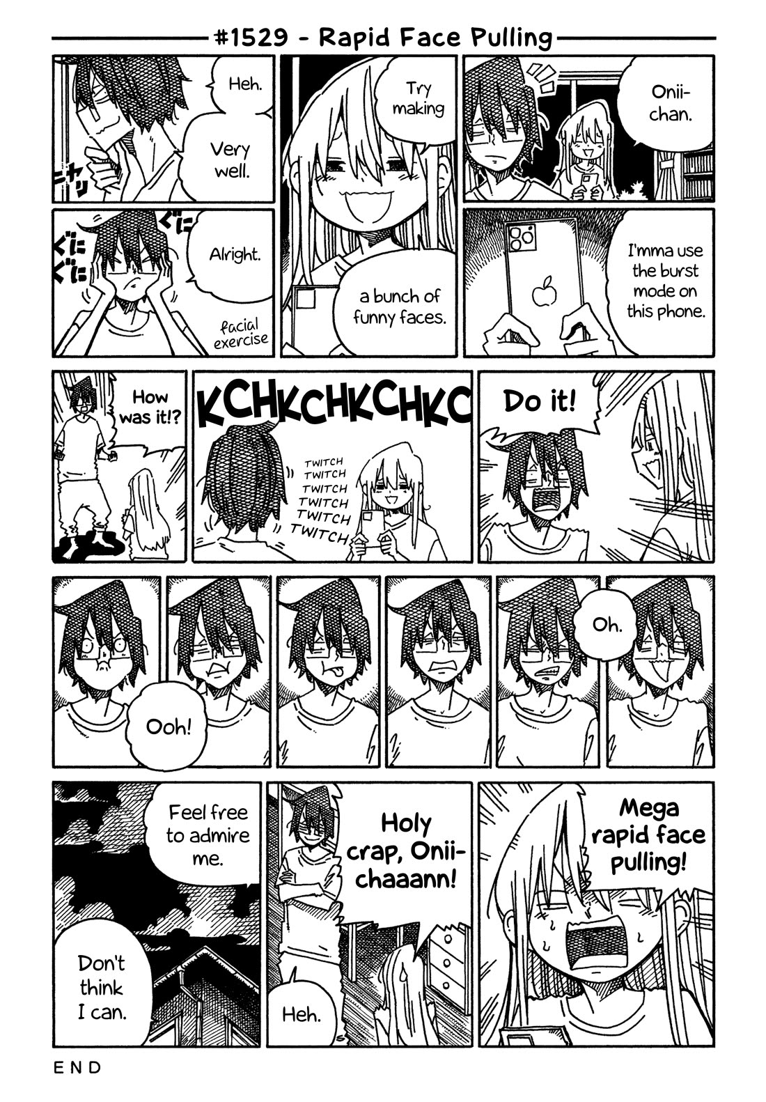 Hatarakanai Futari (The Jobless Siblings) Chapter 1529 page 1 - Chapter 1529: Rapid Face Pulling