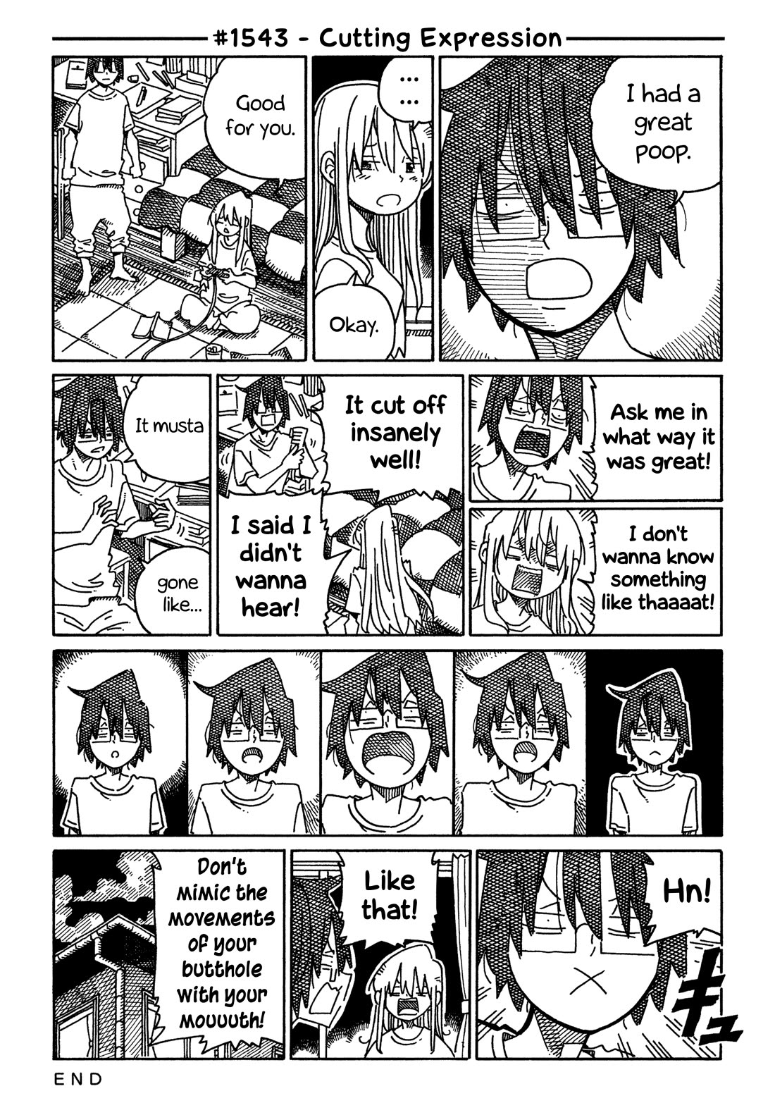 Hatarakanai Futari (The Jobless Siblings) Chapter 1543 page 1 - Chapter 1543: Cutting Expression