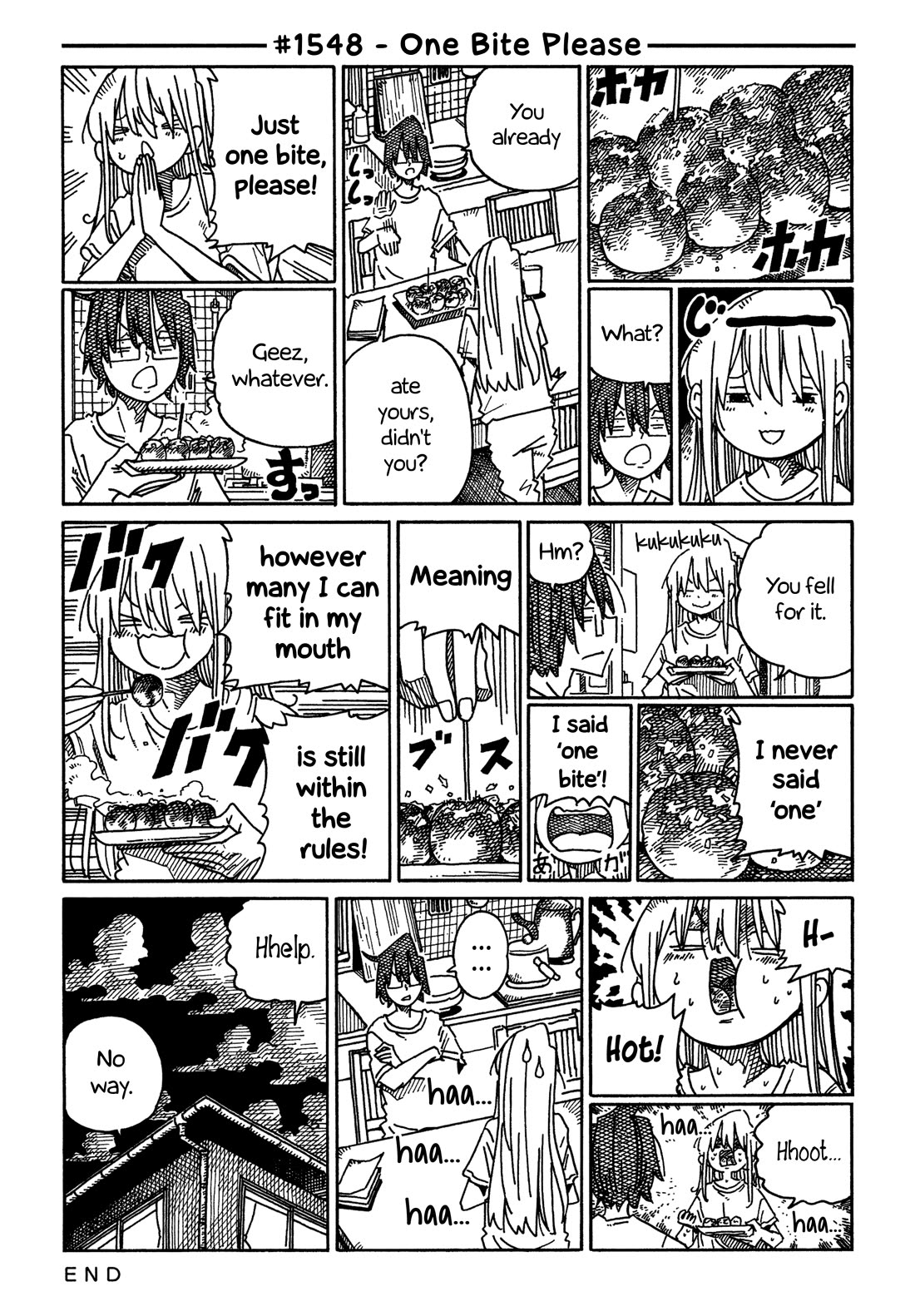 Hatarakanai Futari (The Jobless Siblings) Chapter 1548 page 1 - Chapter 1548: One Bite Please