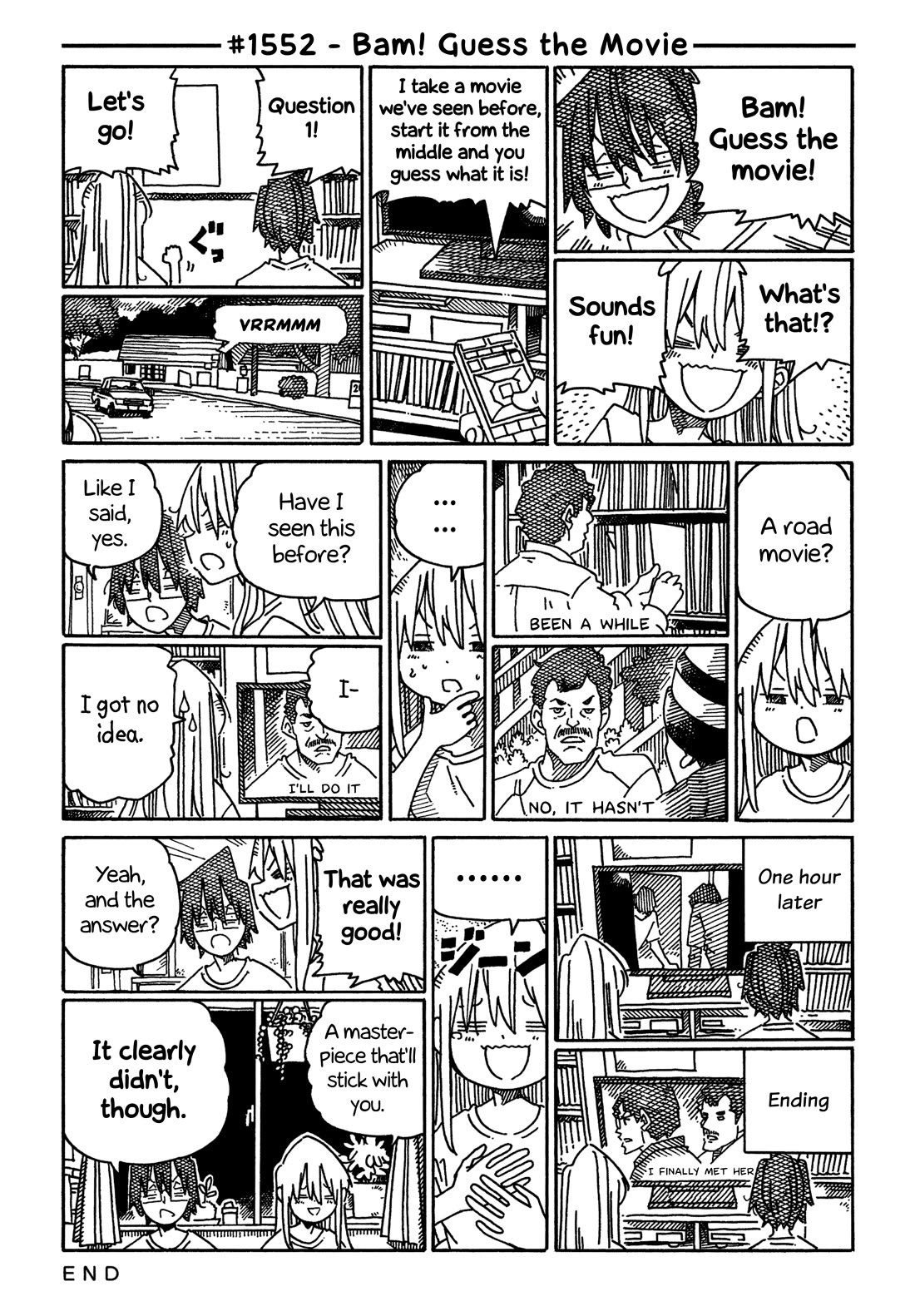 Hatarakanai Futari (The Jobless Siblings) Chapter 1552 page 1 - Chapter 1552: Bam! Guess the Movie