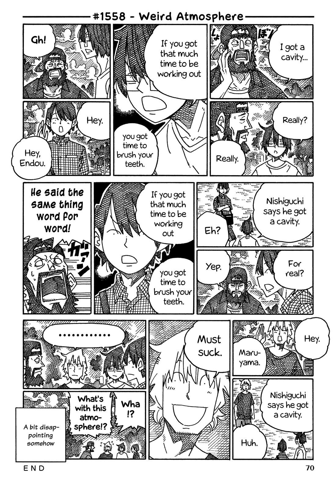 Hatarakanai Futari (The Jobless Siblings) Chapter 1558 page 1 - Chapter 1558: Weird Atmosphere