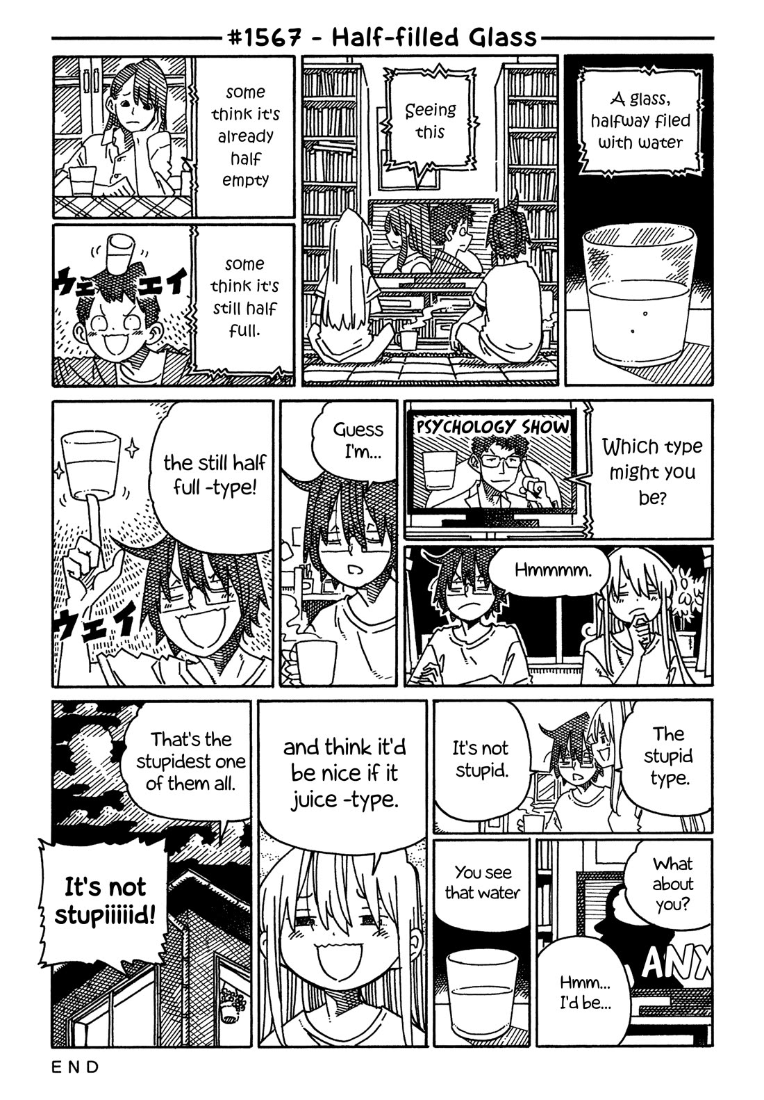 Hatarakanai Futari (The Jobless Siblings) Chapter 1567 page 1 - Chapter 1567: Half-filled Glass