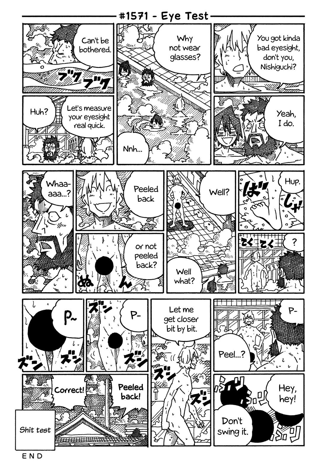 Hatarakanai Futari (The Jobless Siblings) Chapter 1571 page 1 - Chapter 1571: Eye Test
