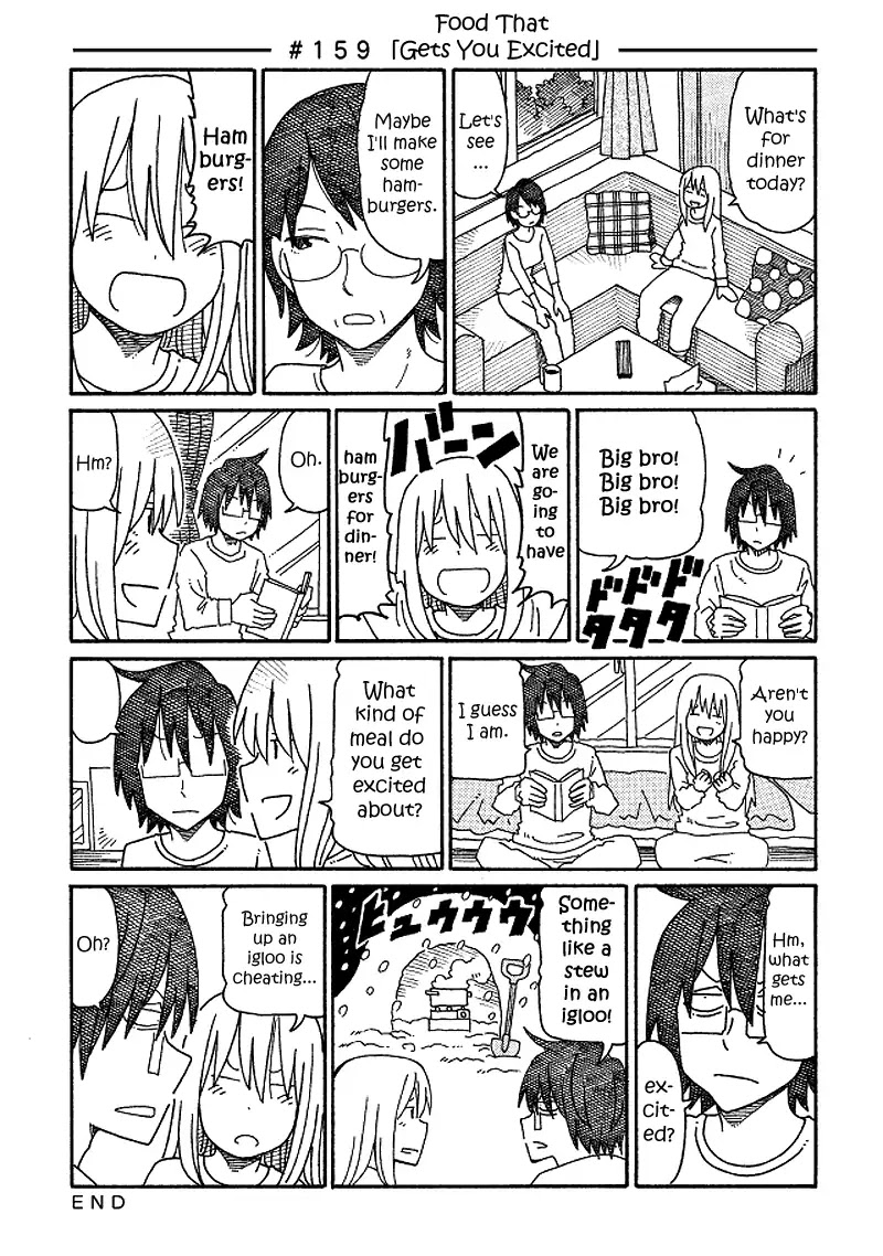 Hatarakanai Futari (The Jobless Siblings) Chapter 159 page 1 - Chapter 159: Food That Gets You Excited