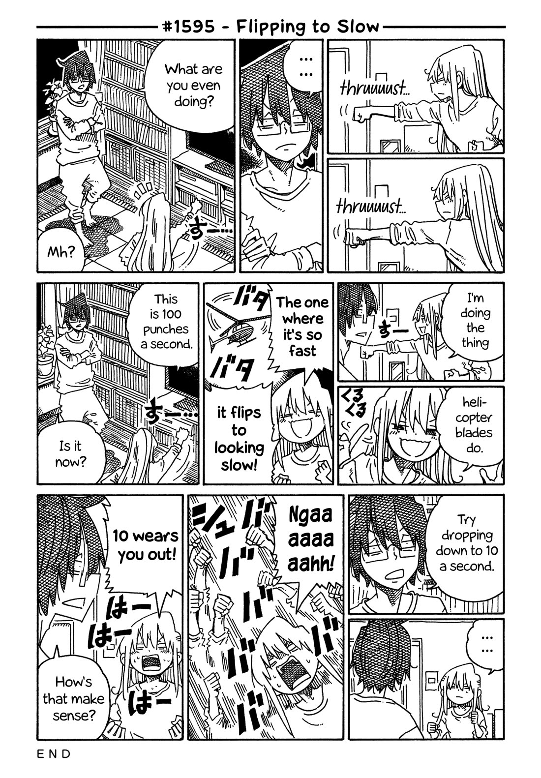 Hatarakanai Futari (The Jobless Siblings) Chapter 1595 page 1 - Chapter 1595: Flipping to Slow