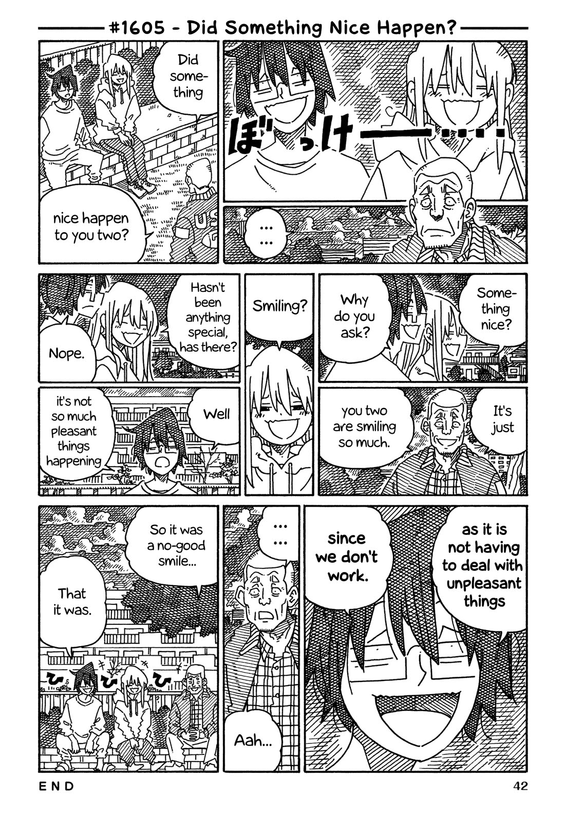 Hatarakanai Futari (The Jobless Siblings) Chapter 1605 page 1 - Chapter 1605: Did Something Good Happen?