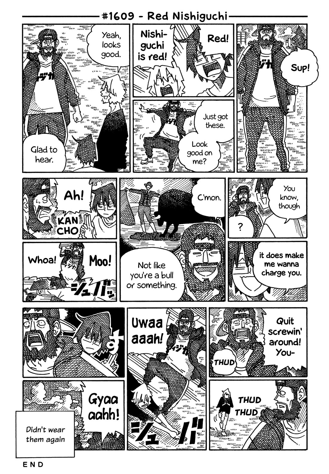 Hatarakanai Futari (The Jobless Siblings) Chapter 1609 page 1 - Chapter 1609: Red Nishiguchi