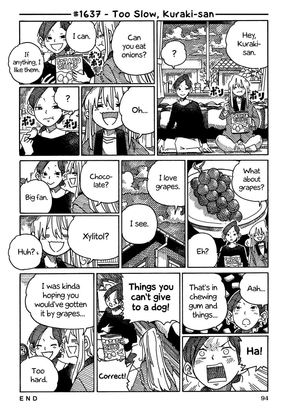 Hatarakanai Futari (The Jobless Siblings) Chapter 1637 page 1 - Chapter 1637: Too Slow, Kuraki-san