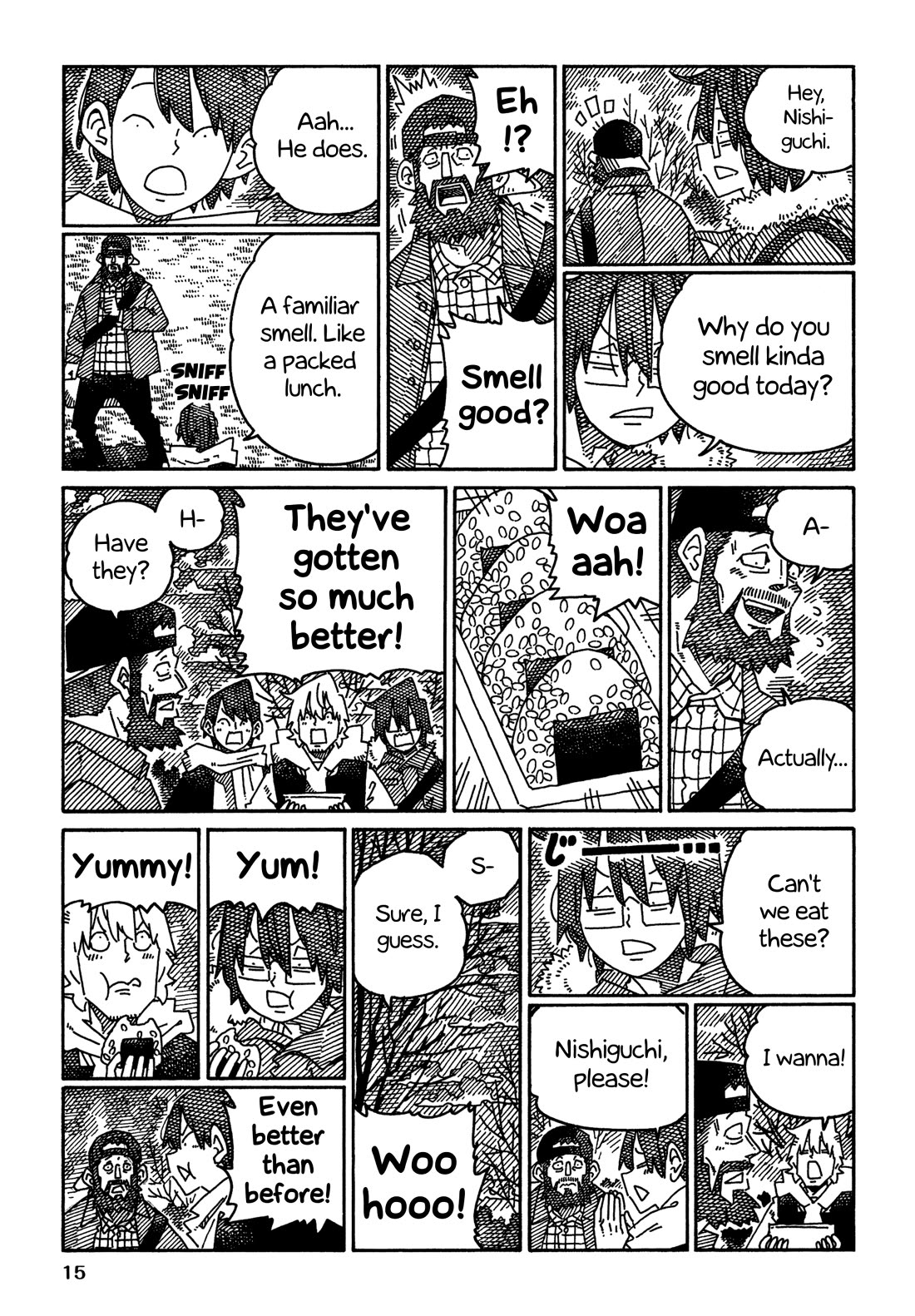 Hatarakanai Futari (The Jobless Siblings) Chapter 1652 page 3 - Chapter 1652: Nishiguchi's Onigiri