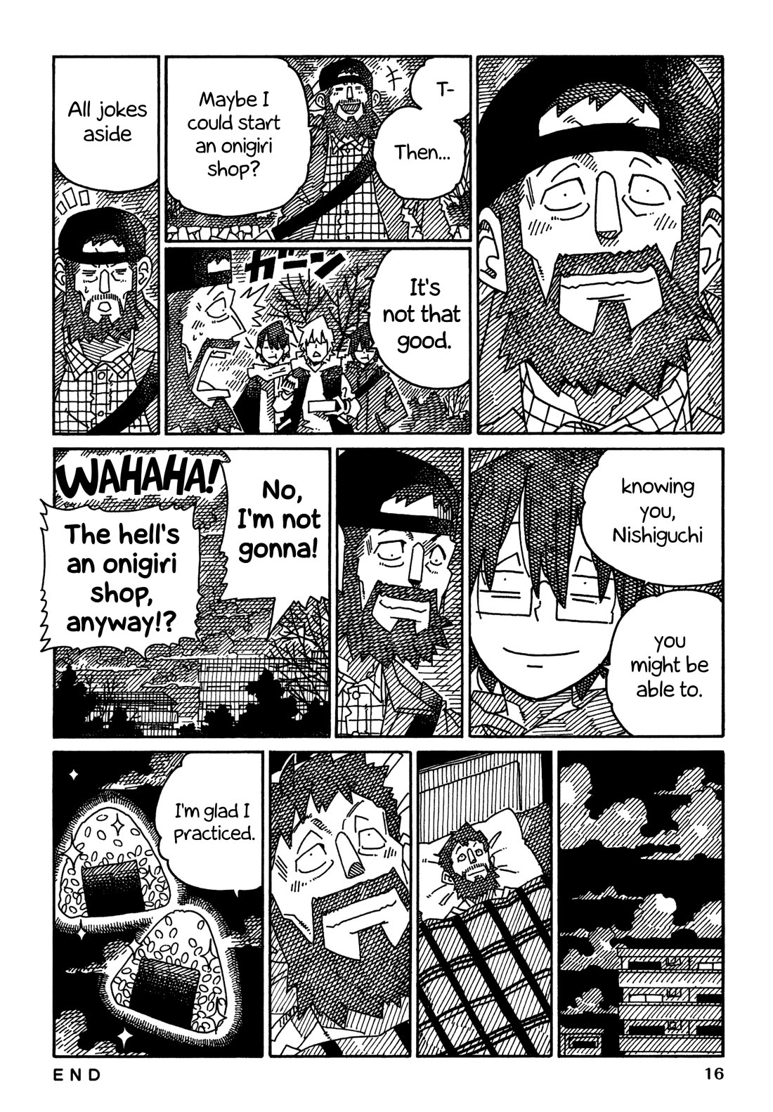 Hatarakanai Futari (The Jobless Siblings) Chapter 1652 page 4 - Chapter 1652: Nishiguchi's Onigiri