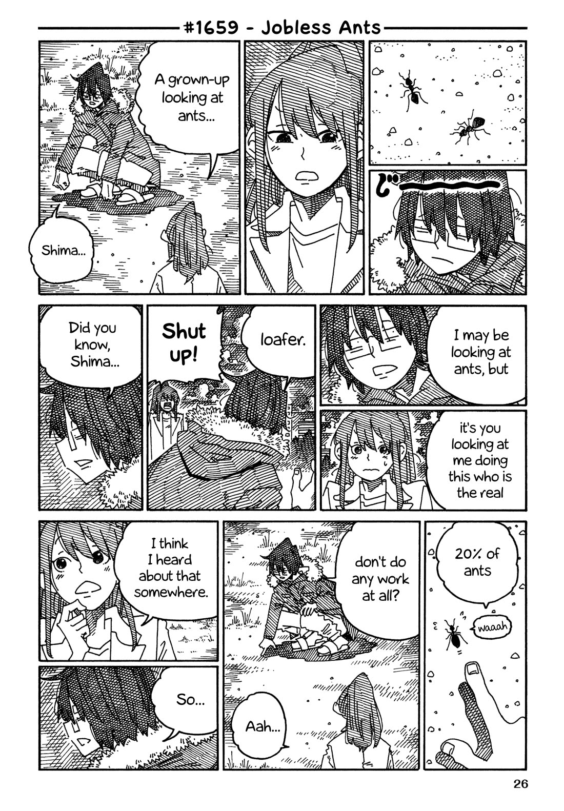 Hatarakanai Futari (The Jobless Siblings) Chapter 1659 page 1 - Chapter 1659: Jobless Ants