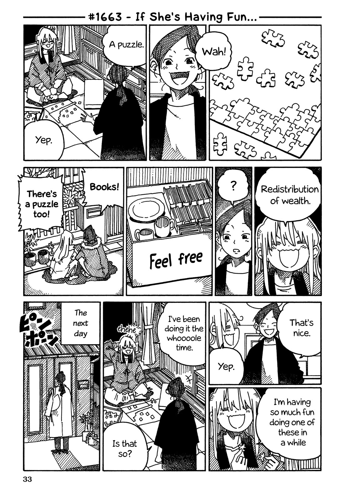 Hatarakanai Futari (The Jobless Siblings) Chapter 1663 page 1 - Chapter 1663: If She's Having Fun...