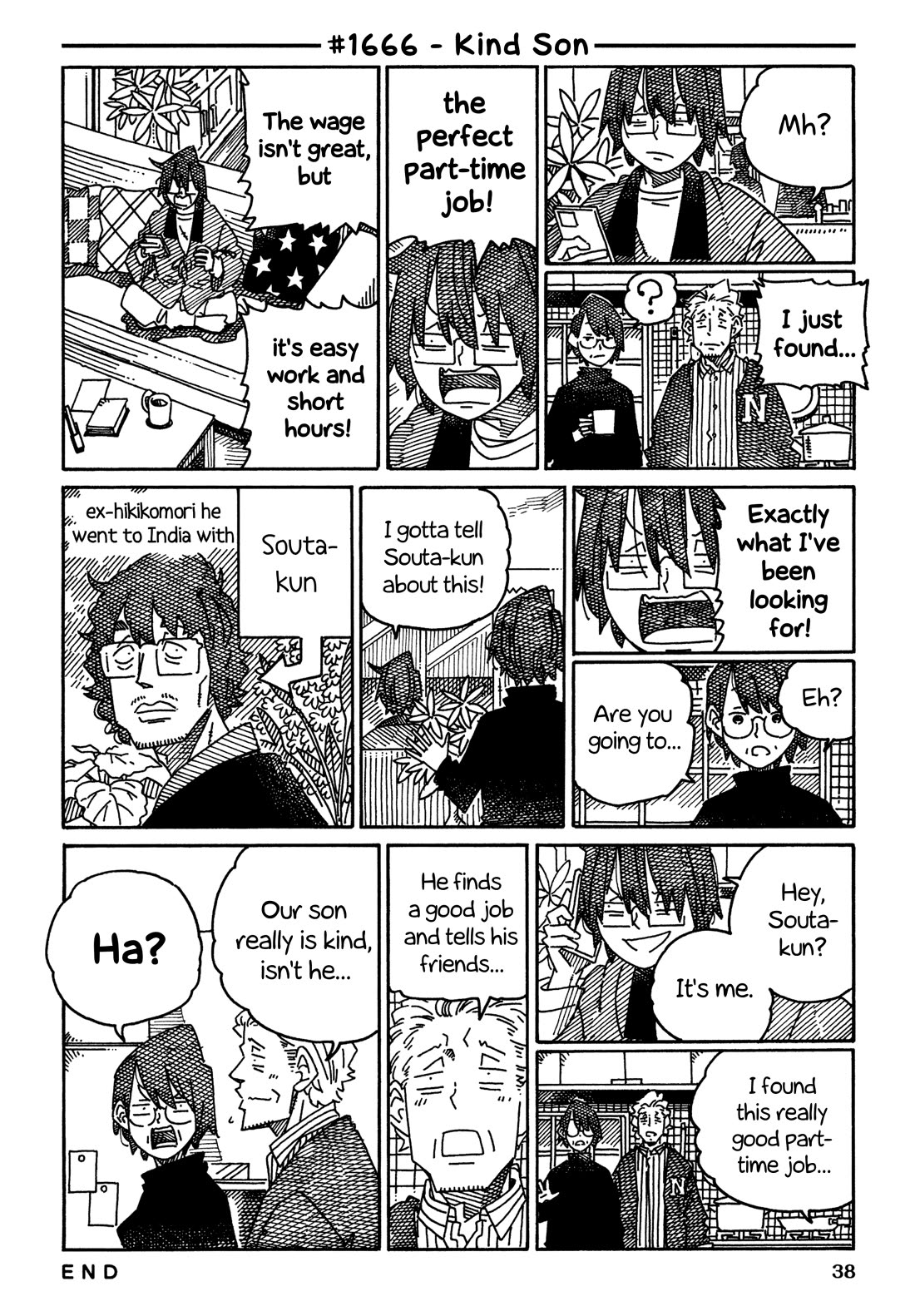 Hatarakanai Futari (The Jobless Siblings) Chapter 1666 page 1 - Chapter 1666: Kind Son