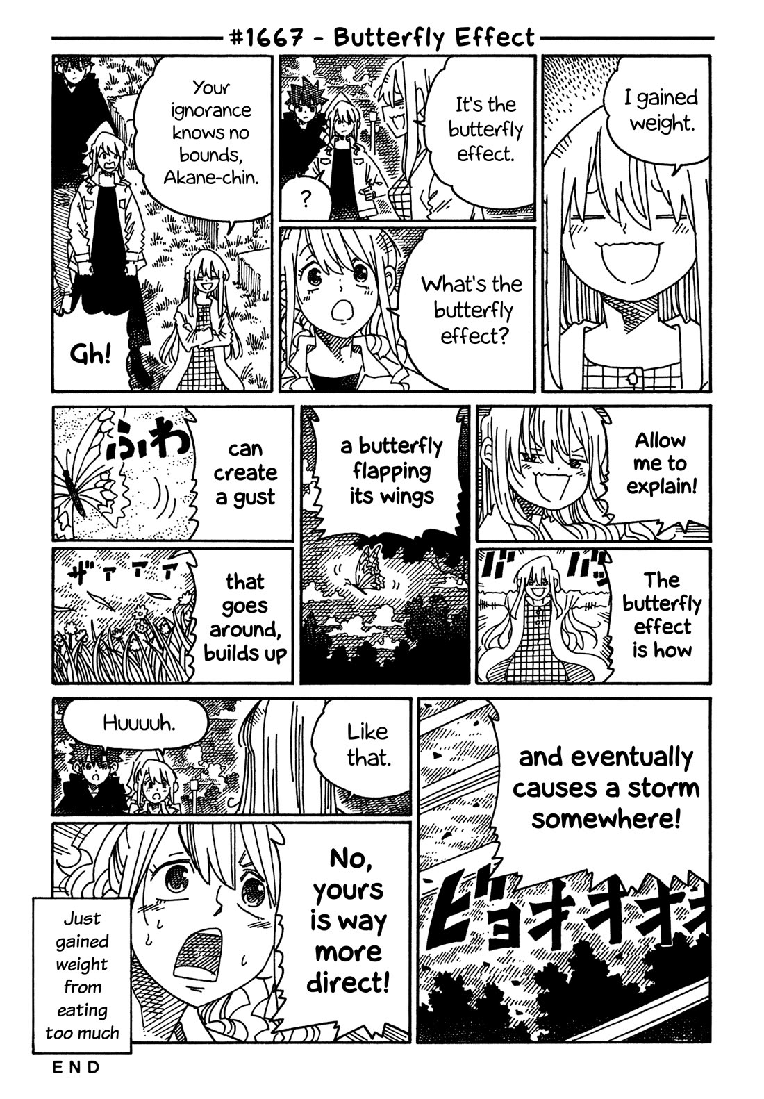 Hatarakanai Futari (The Jobless Siblings) Chapter 1667 page 1 - Chapter 1667: Butterfly Effect