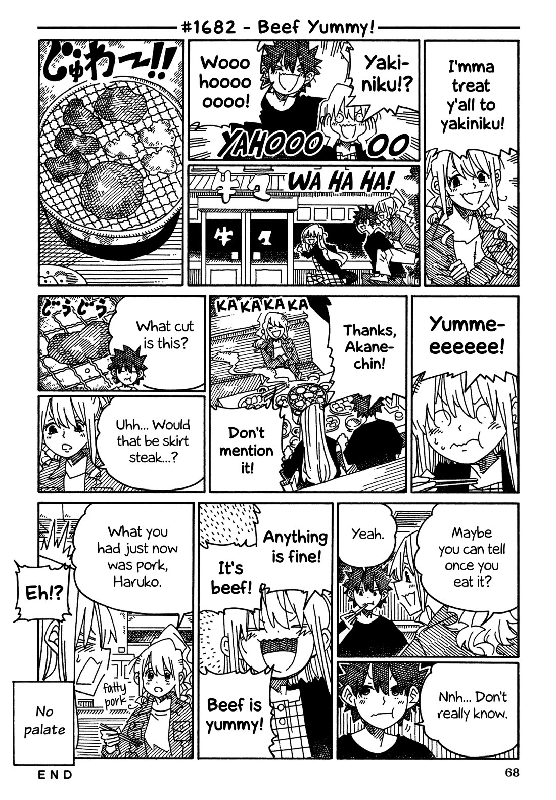 Hatarakanai Futari (The Jobless Siblings) Chapter 1682 page 1 - Chapter 1682: Beef Yummy!