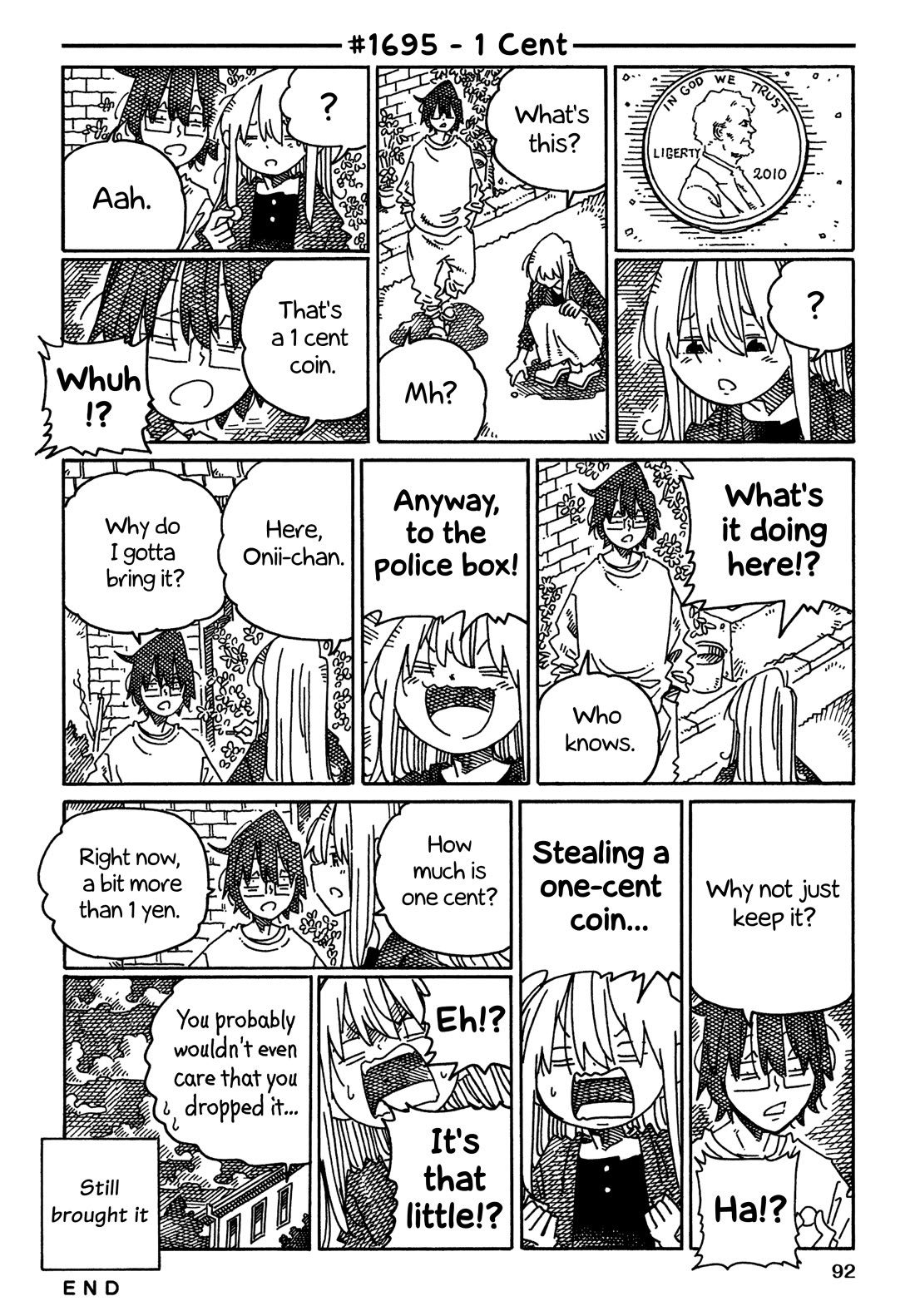 Hatarakanai Futari (The Jobless Siblings) Chapter 1695 page 1 - Chapter 1695: 1 Cent
