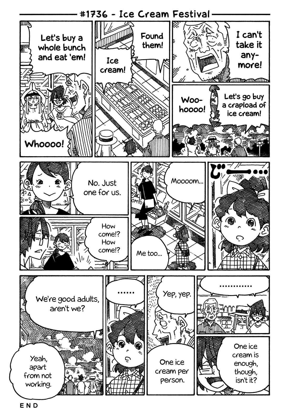 Hatarakanai Futari (The Jobless Siblings) Chapter 1736 page 1 - Chapter 1736: Ice Cream Festival