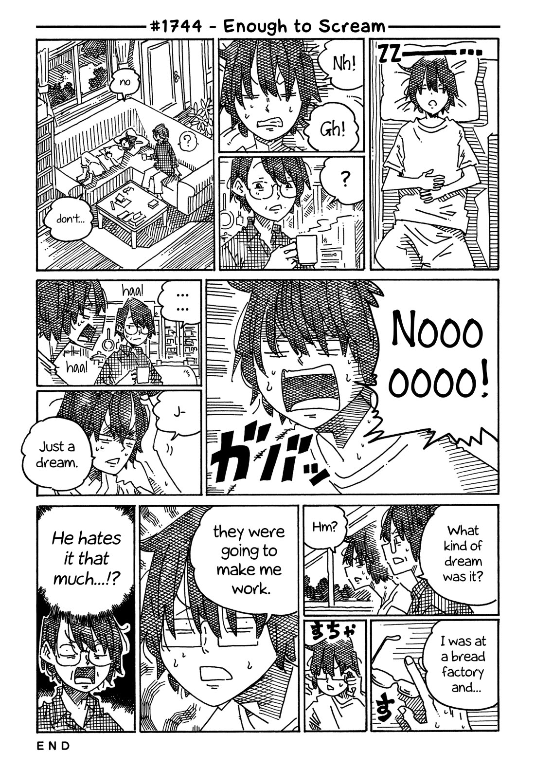 Hatarakanai Futari (The Jobless Siblings) Chapter 1744 page 1 - Chapter 1744: Enough to Scream