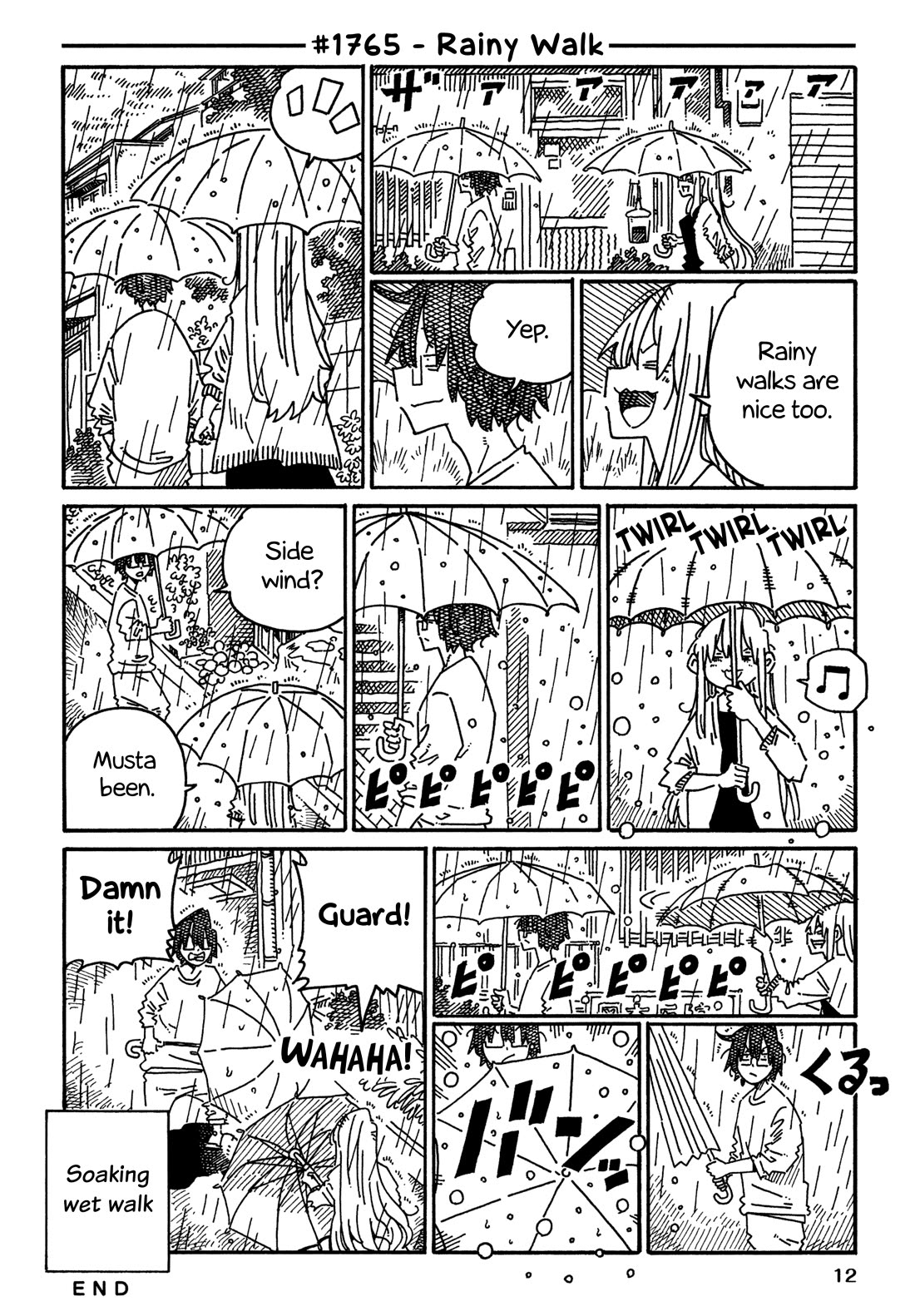 Hatarakanai Futari (The Jobless Siblings) Chapter 1765 page 1 - Chapter 1765: Rainy Walk