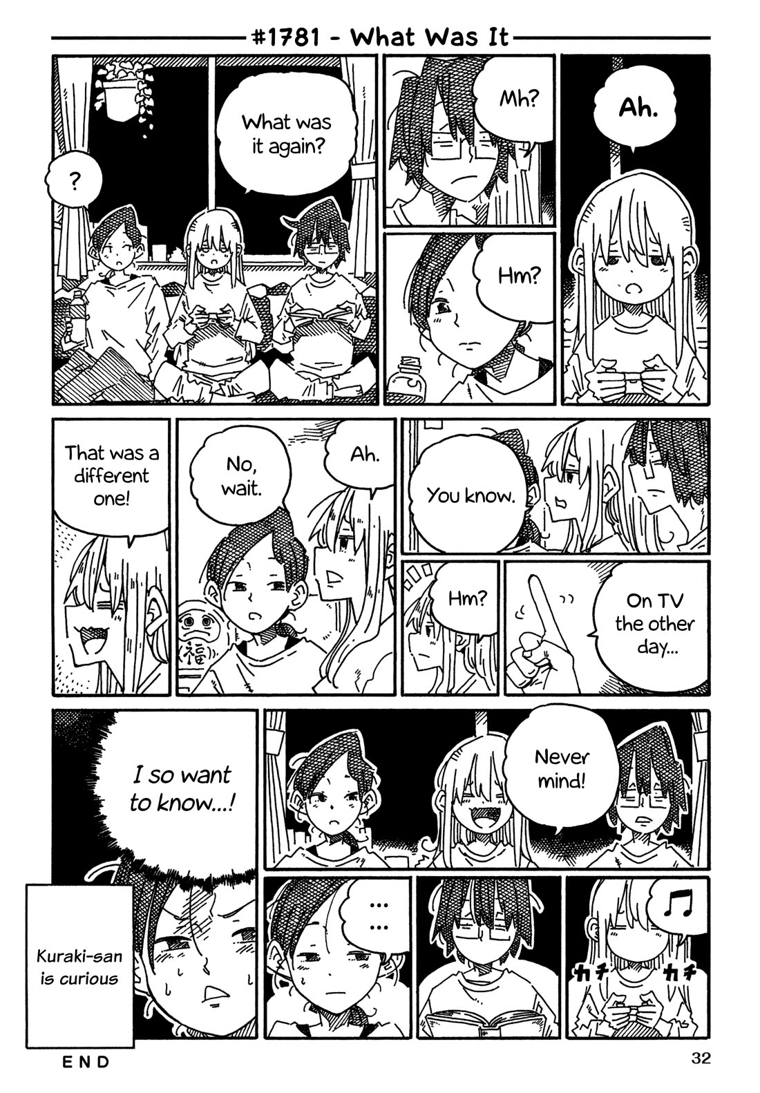 Hatarakanai Futari (The Jobless Siblings) Chapter 1781 page 1 - Chapter 1781: What Was It