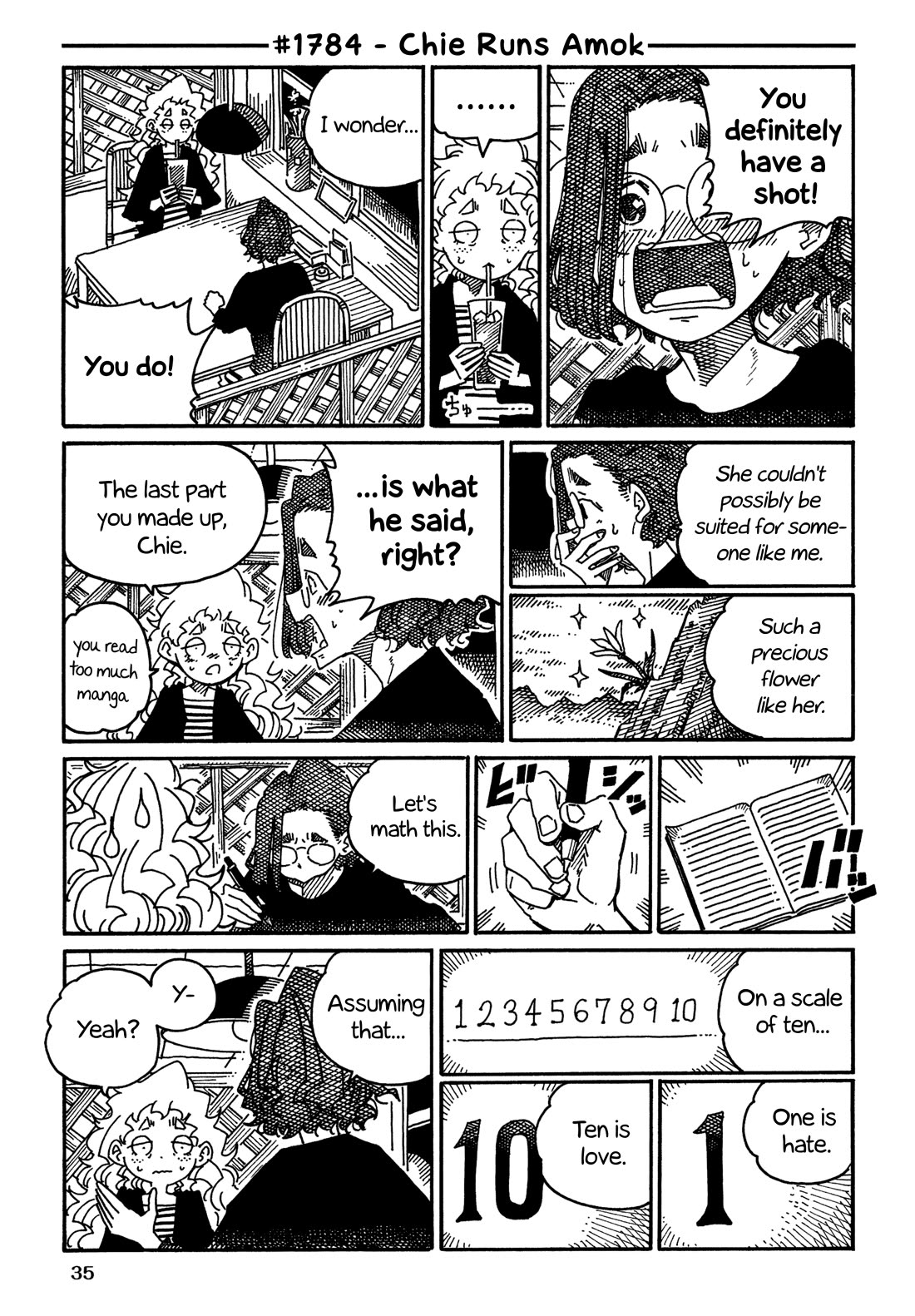 Hatarakanai Futari (The Jobless Siblings) Chapter 1784 page 1 - Chapter 1784: Chie Runs Amok