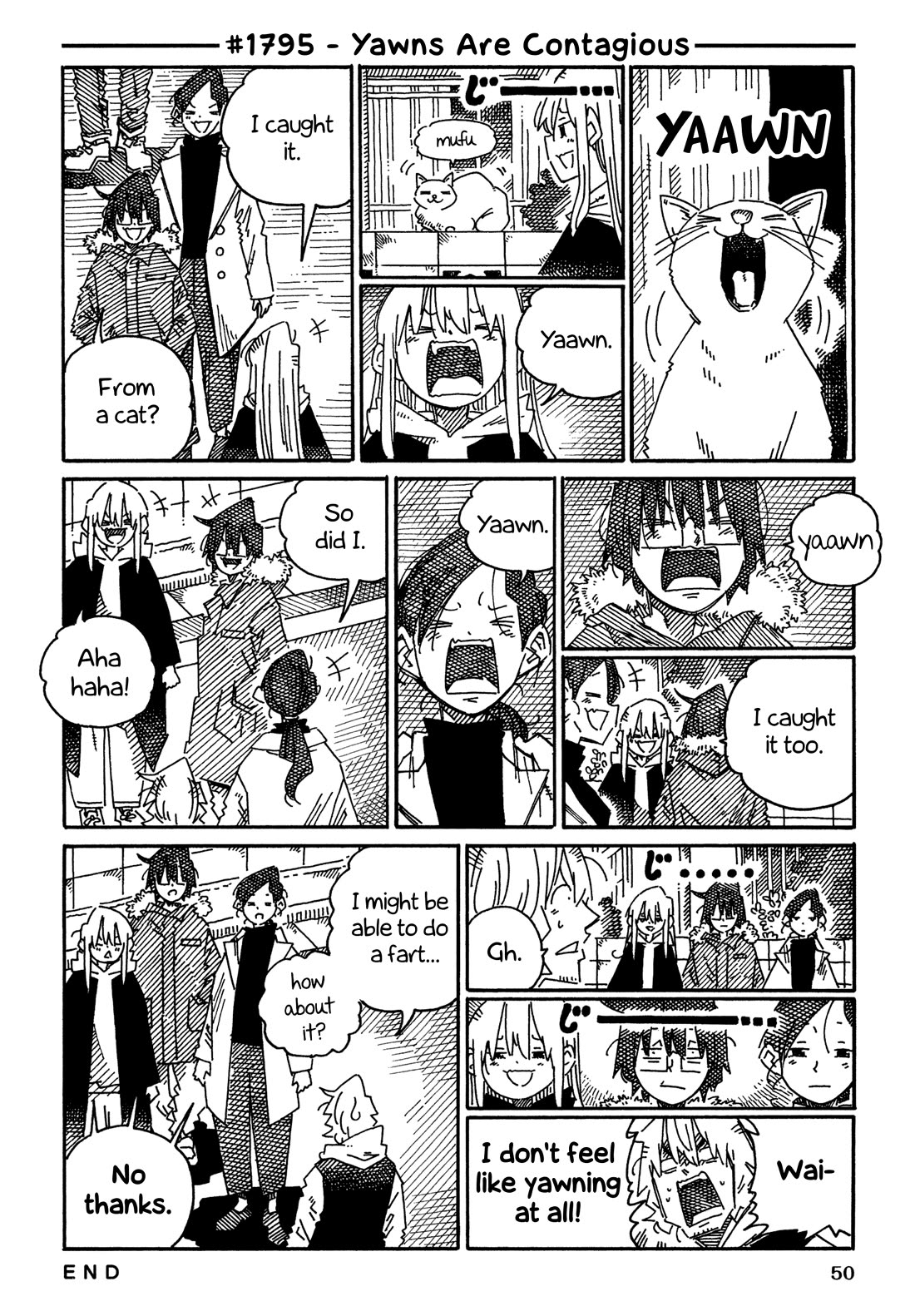 Hatarakanai Futari (The Jobless Siblings) Chapter 1795 page 1 - Chapter 1795: Yawns Are Contagious