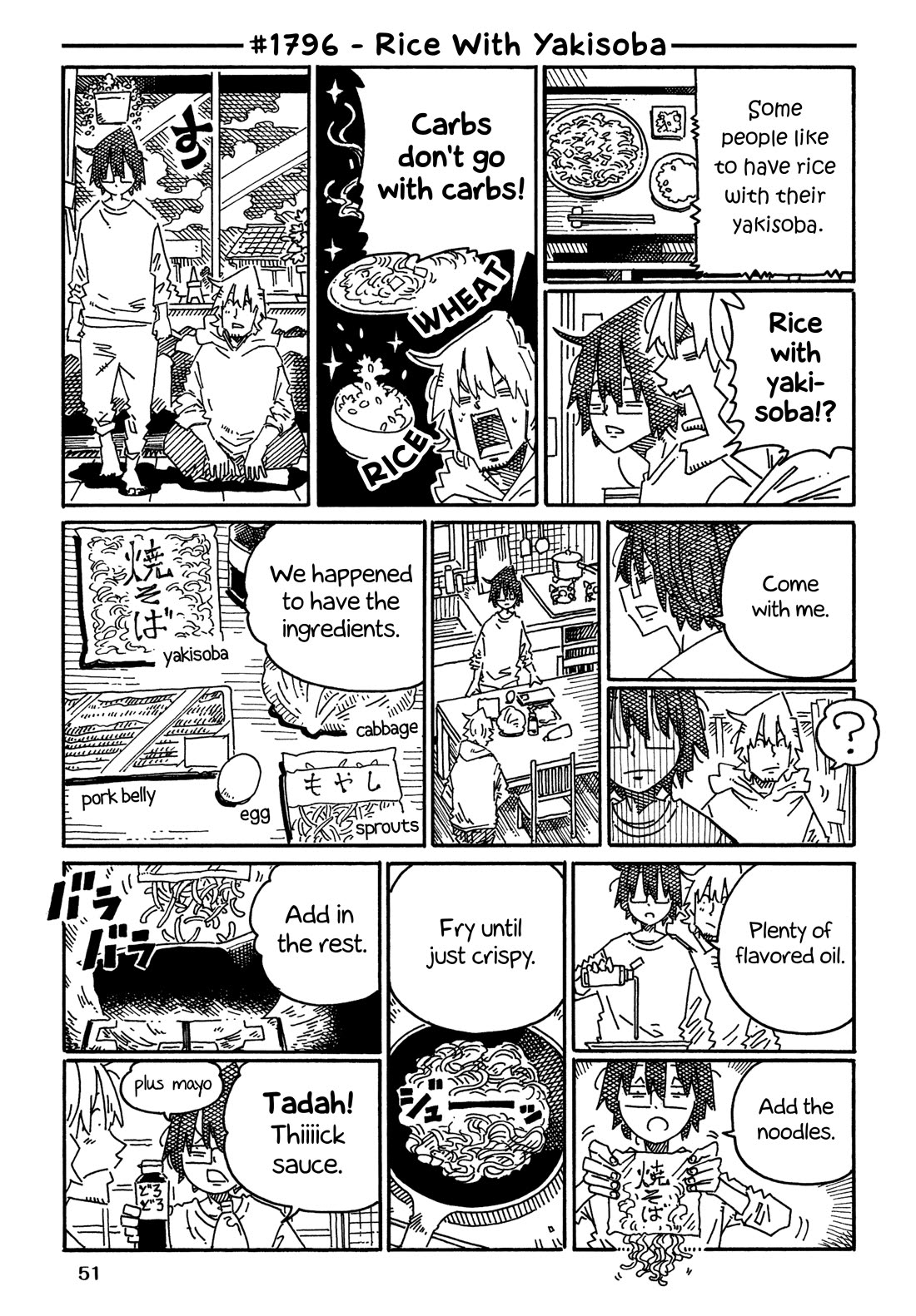 Hatarakanai Futari (The Jobless Siblings) Chapter 1796 page 1 - Chapter 1796: Rice With Yakisoba