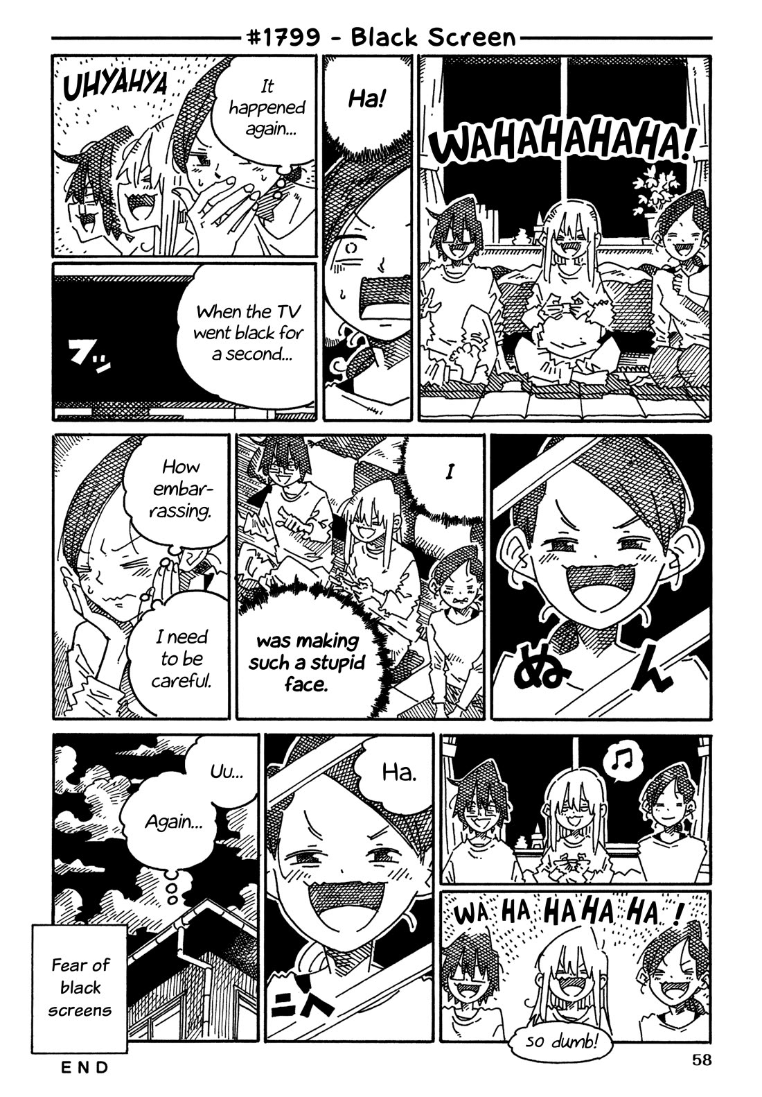 Hatarakanai Futari (The Jobless Siblings) Chapter 1799 page 1 - Chapter 1799: Black Screen