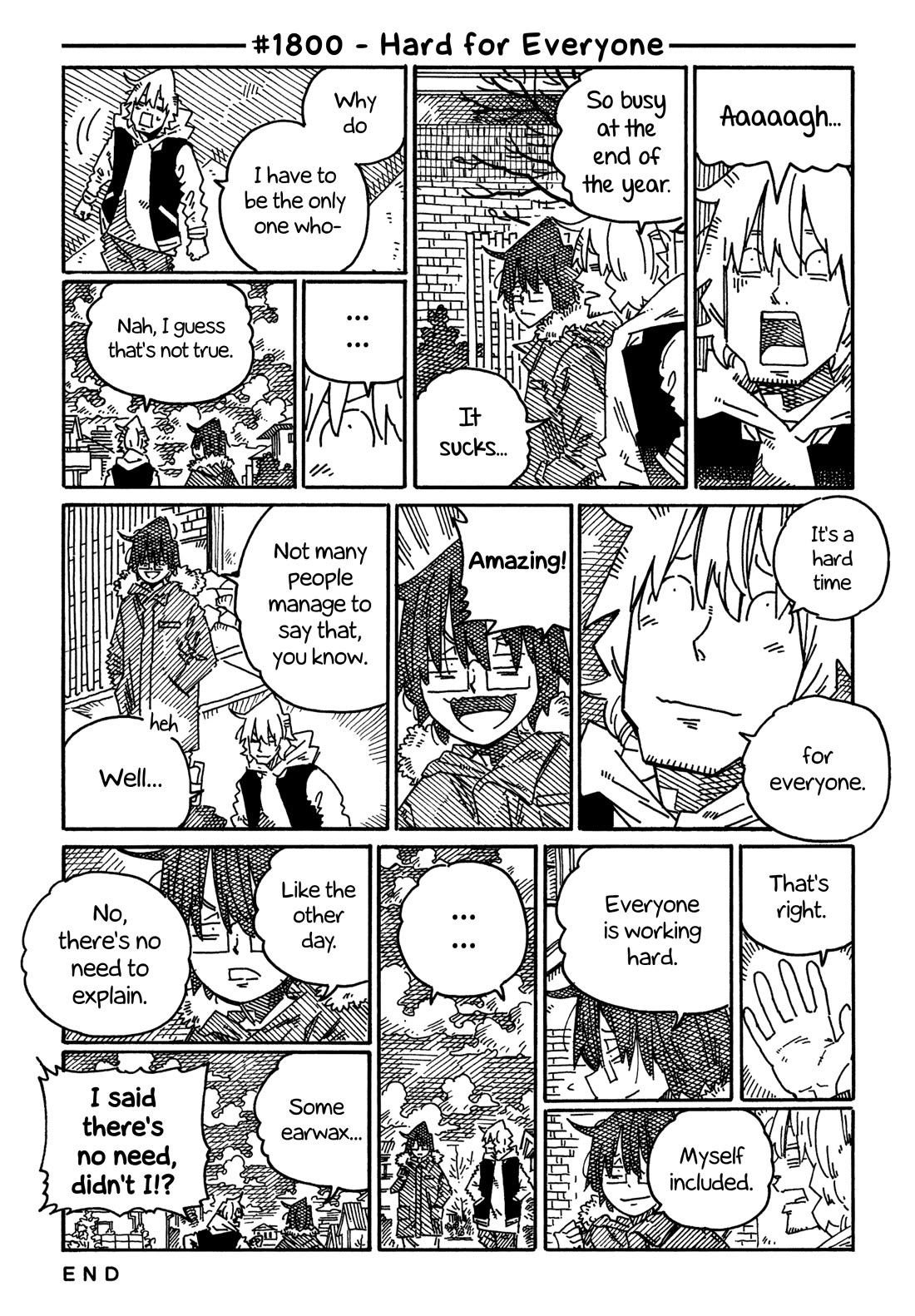 Hatarakanai Futari (The Jobless Siblings) Chapter 1800 page 1 - Chapter 1800: Hard for Everyone