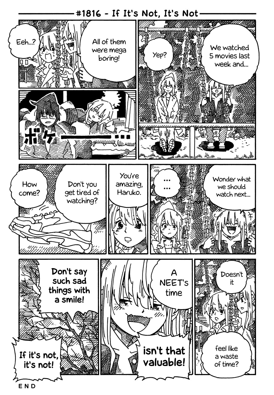 Hatarakanai Futari (The Jobless Siblings) Chapter 1816 page 1 - Chapter 1816: If It's Not, It's Not