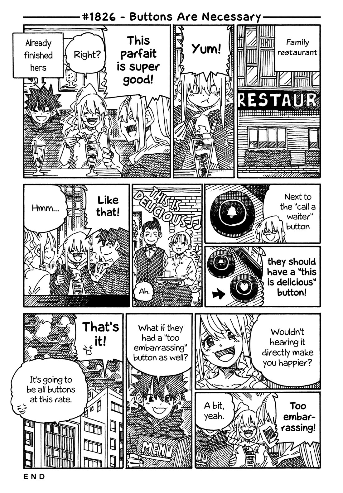 Hatarakanai Futari (The Jobless Siblings) Chapter 1826 page 1 - Chapter 1826: Buttons Are Necessary