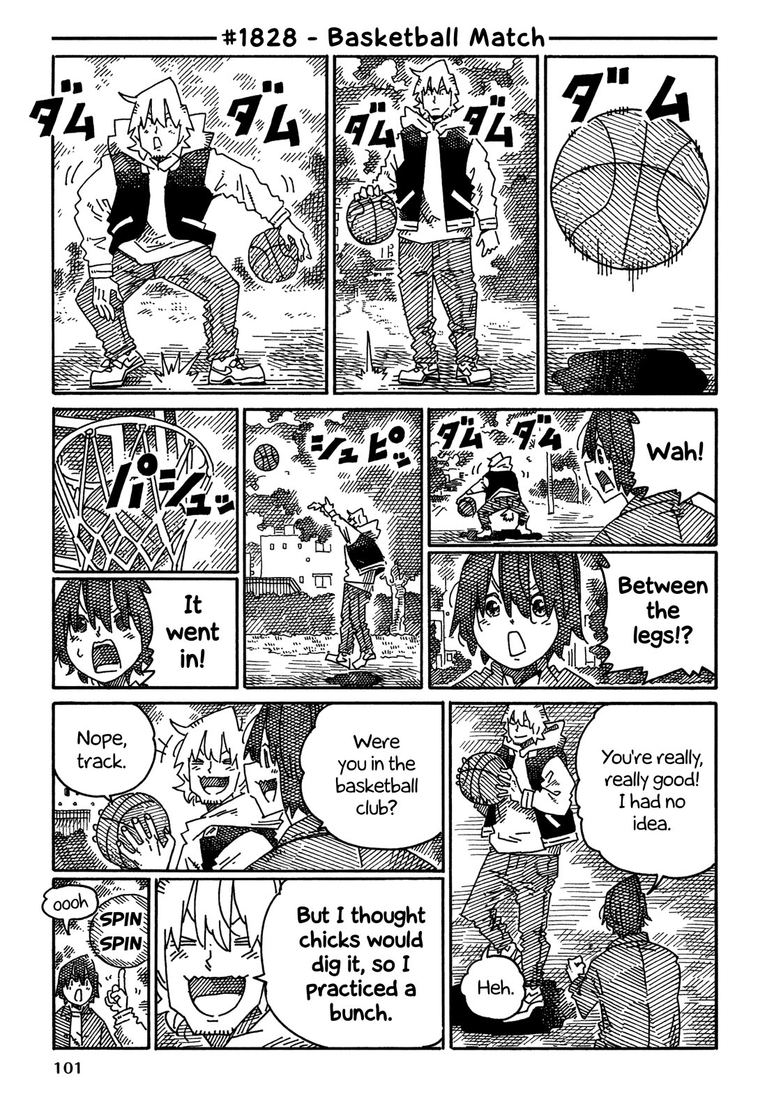 Hatarakanai Futari (The Jobless Siblings) Chapter 1828 page 1 - Chapter 1828: Basketball Match