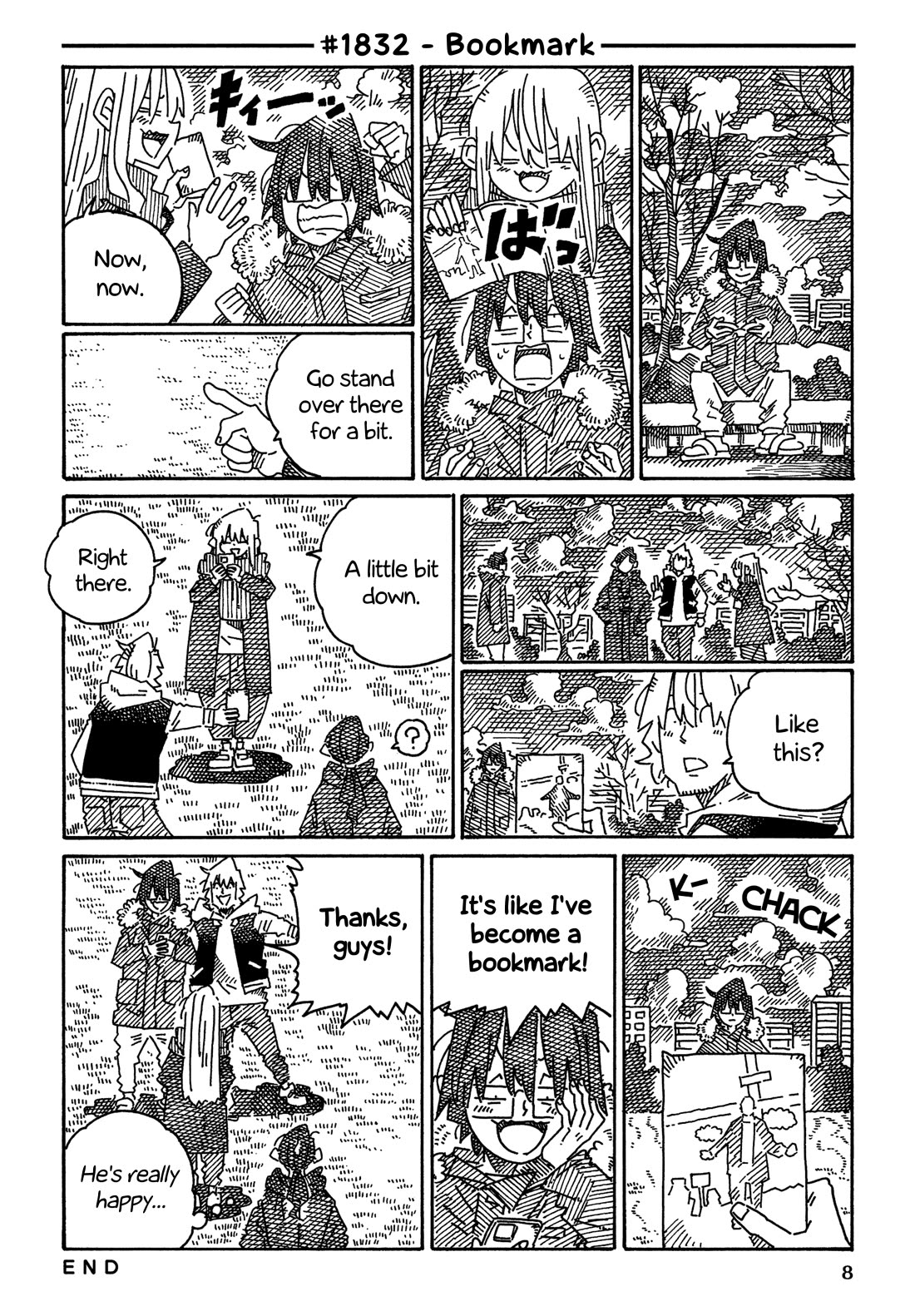 Hatarakanai Futari (The Jobless Siblings) Chapter 1832 page 1 - Chapter 1832: Bookmark