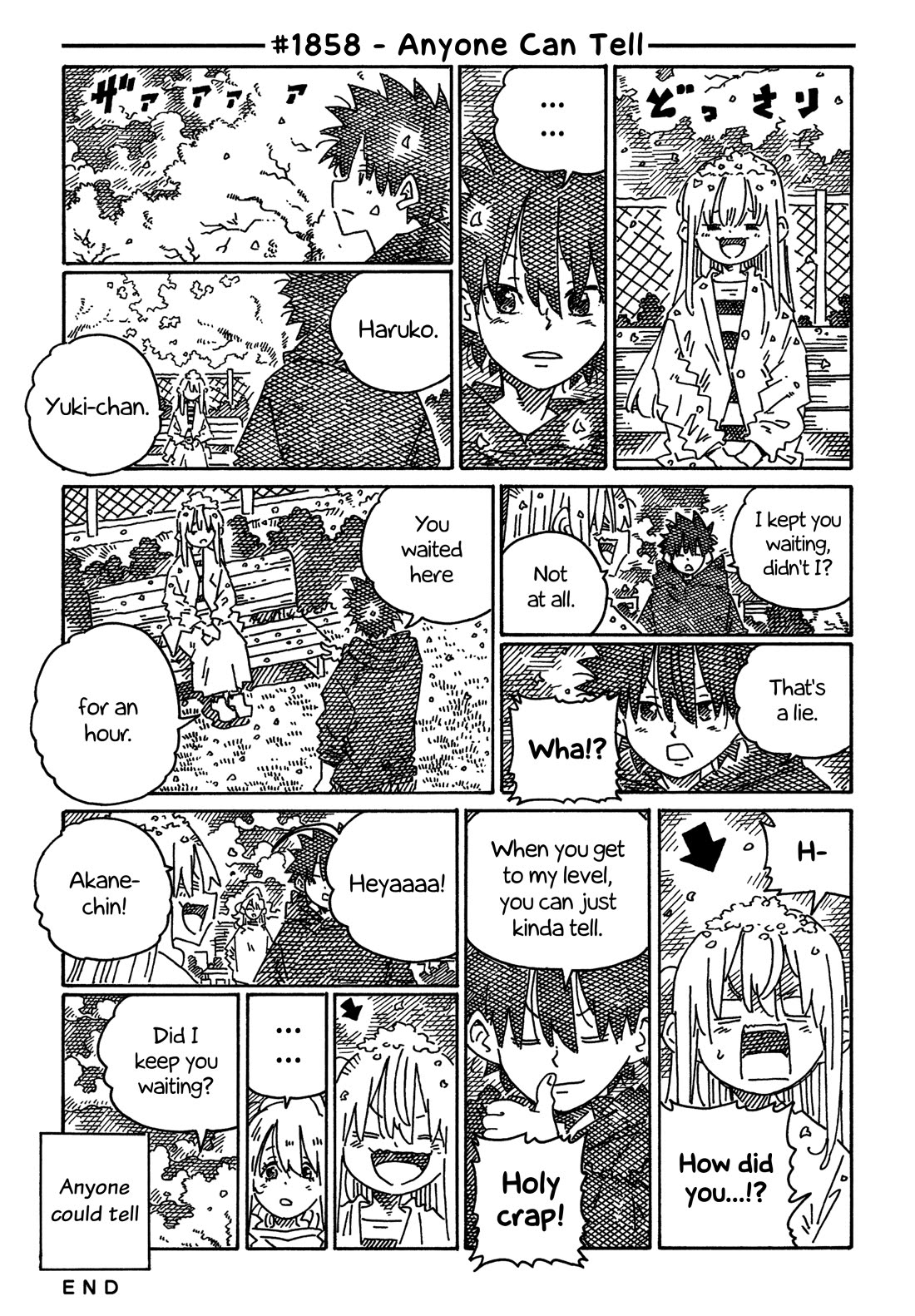 Hatarakanai Futari (The Jobless Siblings) Chapter 1858 page 1 - Chapter 1858: Anyone Can Tell