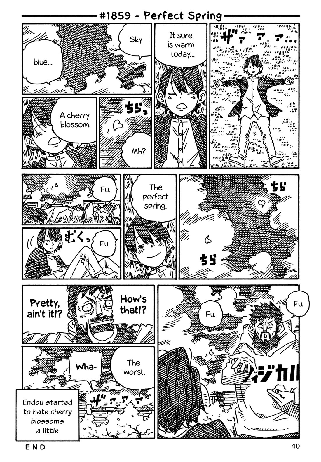 Hatarakanai Futari (The Jobless Siblings) Chapter 1859 page 1 - Chapter 1859: Perfect Spring