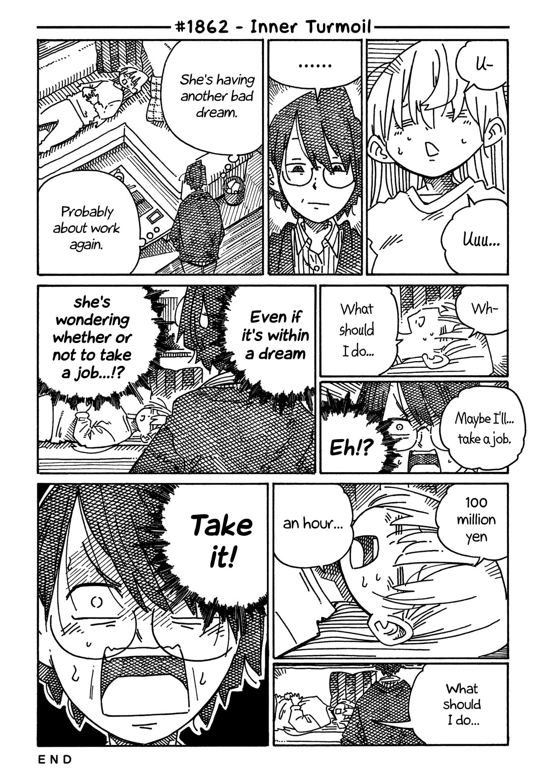 Hatarakanai Futari (The Jobless Siblings) Chapter 1862 page 1 - Chapter 1862: Inner Turmoil