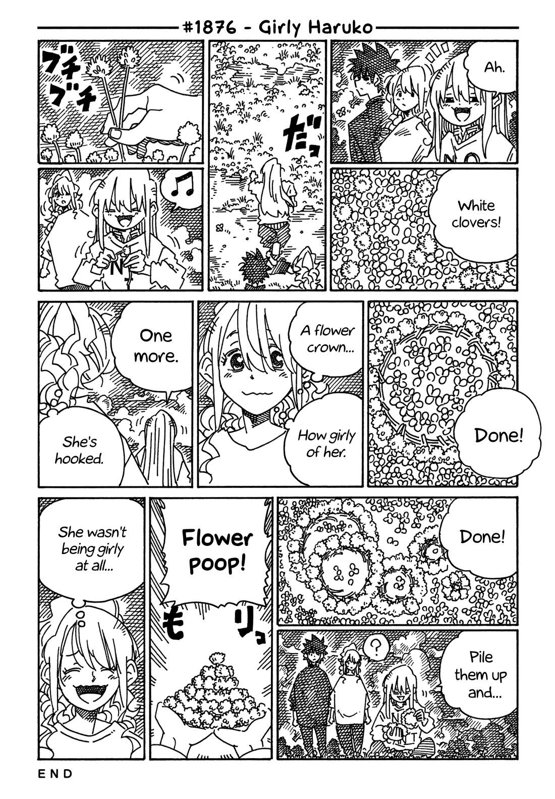 Hatarakanai Futari (The Jobless Siblings) Chapter 1876 page 1 - Chapter 1876: Girly Haruko