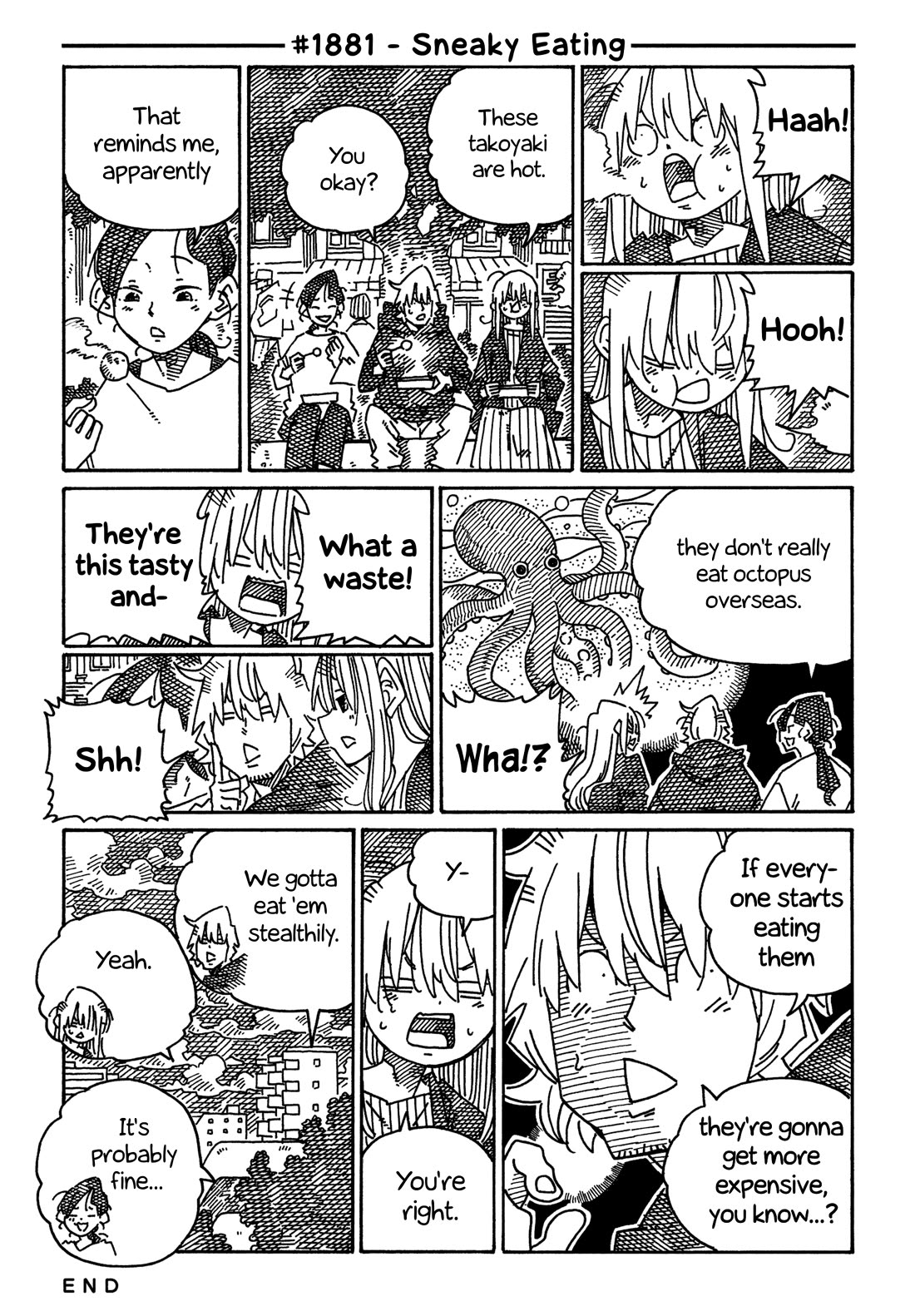 Hatarakanai Futari (The Jobless Siblings) Chapter 1881 page 1 - Chapter 1881: Sneaky Eating