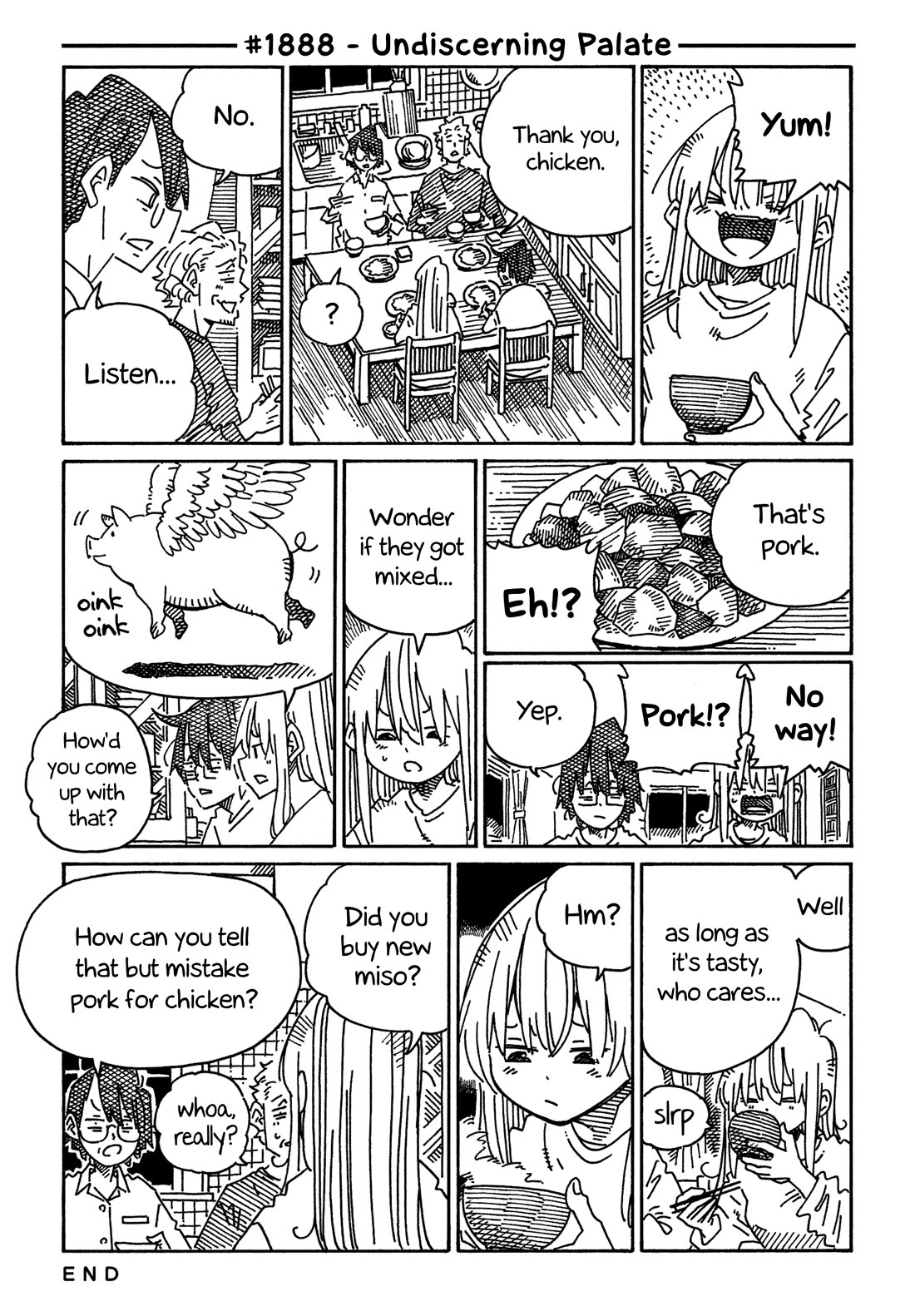 Hatarakanai Futari (The Jobless Siblings) Chapter 1888 page 1 - Chapter 1888: Undiscerning Palate